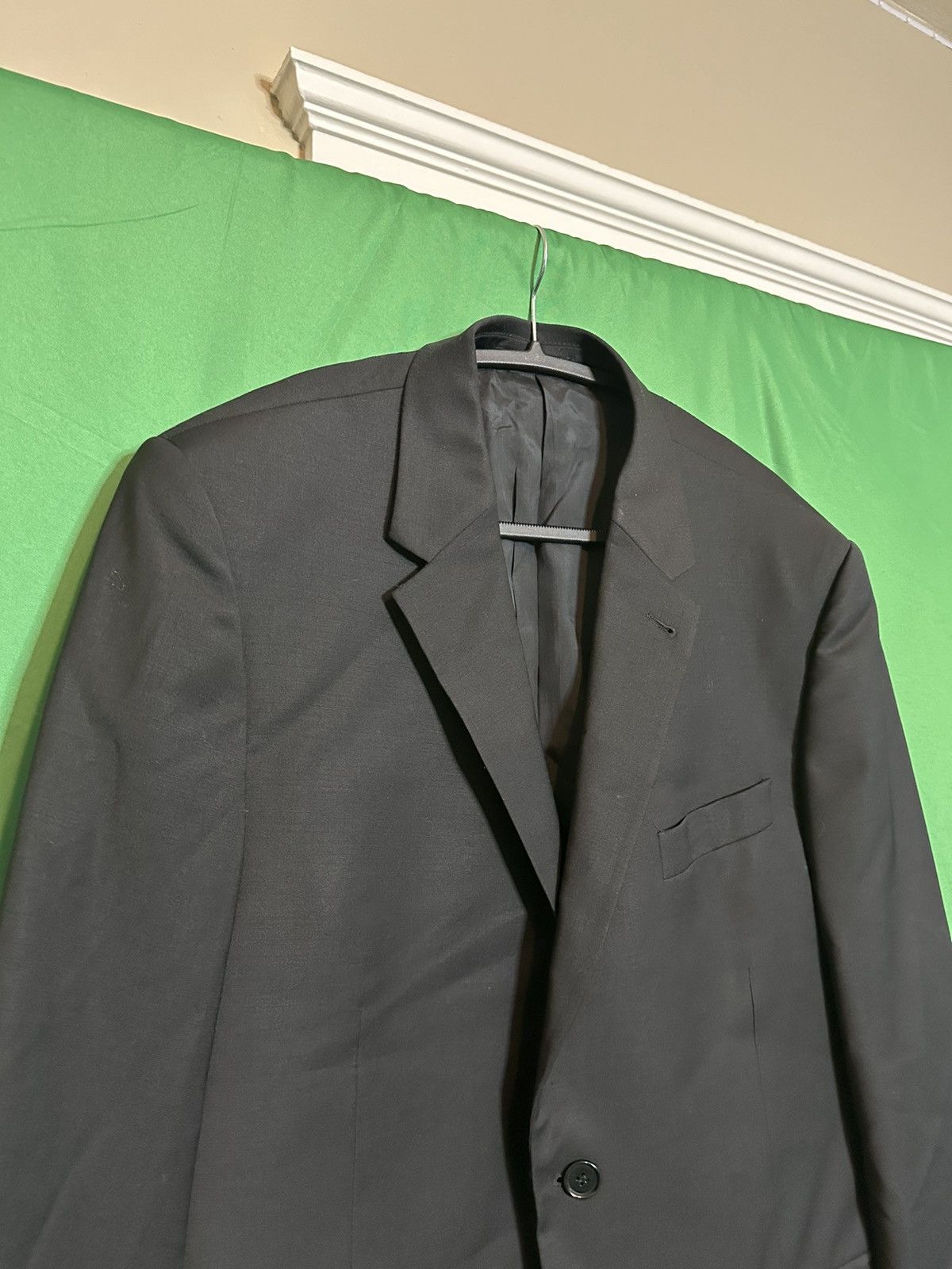 Calvin Klein CALVIN KLEIN COLLECTION runway Italian wool blazer jacket Size 40S - 2 Thumbnail