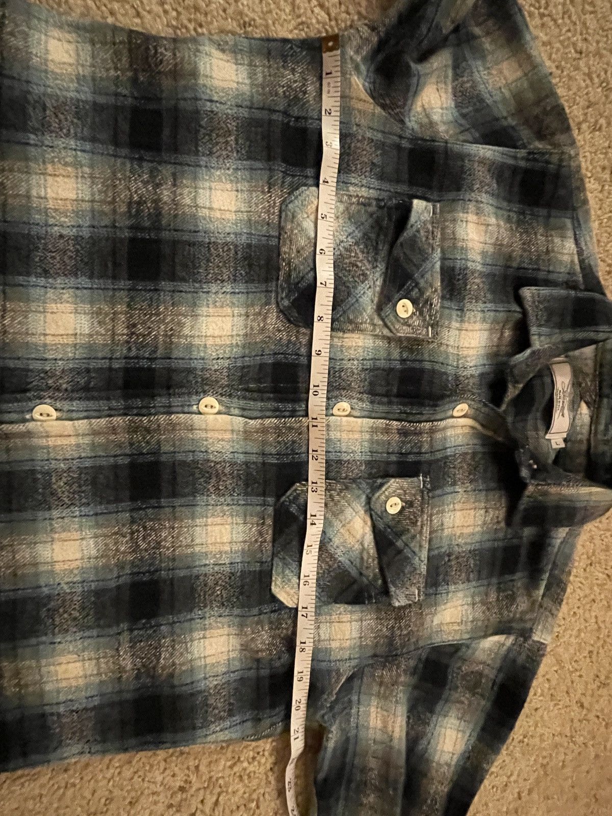 3sixteen 3sixteen Crosscut Flannel Size US L / EU 52-54 / 3 - 11 Thumbnail