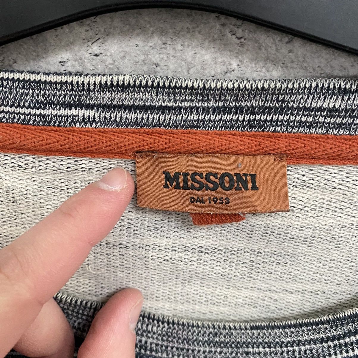 Missoni Missoni Striped Sweatshirt Big Logo Size US M / EU 48-50 / 2 - 7 Thumbnail