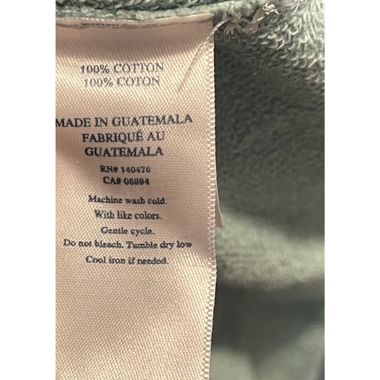Faherty VINTAGE Faherty Men's Crew Neck Sweatshirt in Mineral Jade 2XL All Seasons Activewear Size US XXL / EU 58 / 5 - 7 Thumbnail