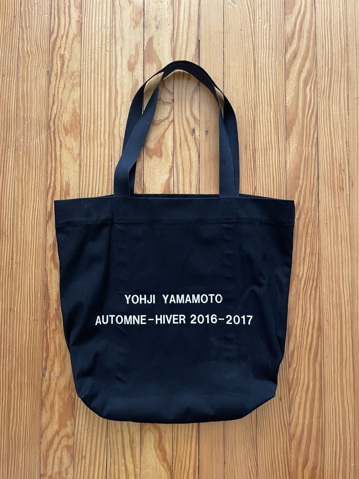 Yohji Yamamoto Yohji Pour Homme AW 16/17 Tote Bag Black Size ONE SIZE - 1 Thumbnail