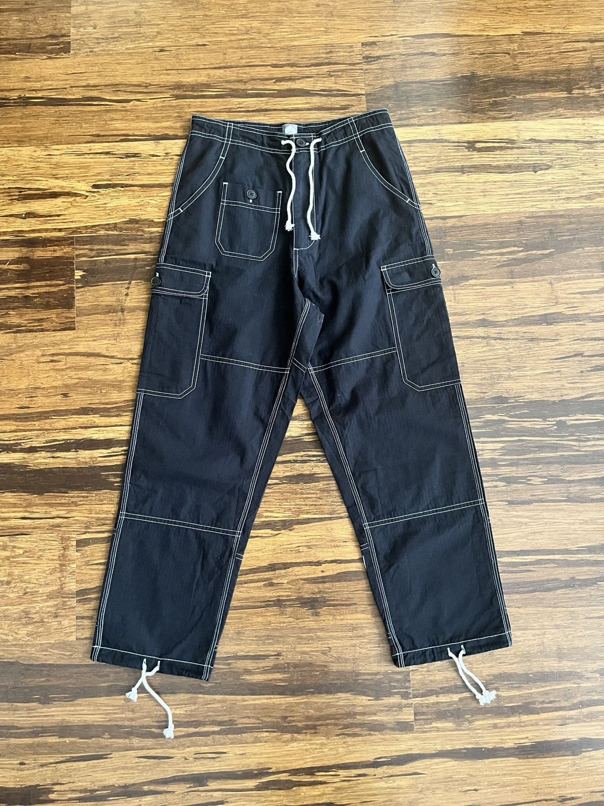 image of 18 East Plaza Tech Cargo Pant in Black, Men's (Size 34)