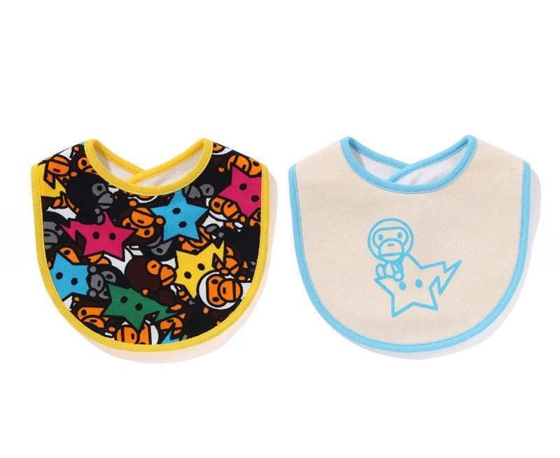 Bape Bape Kids Baby Milo STA Bib Size ONE SIZE - 3 Thumbnail