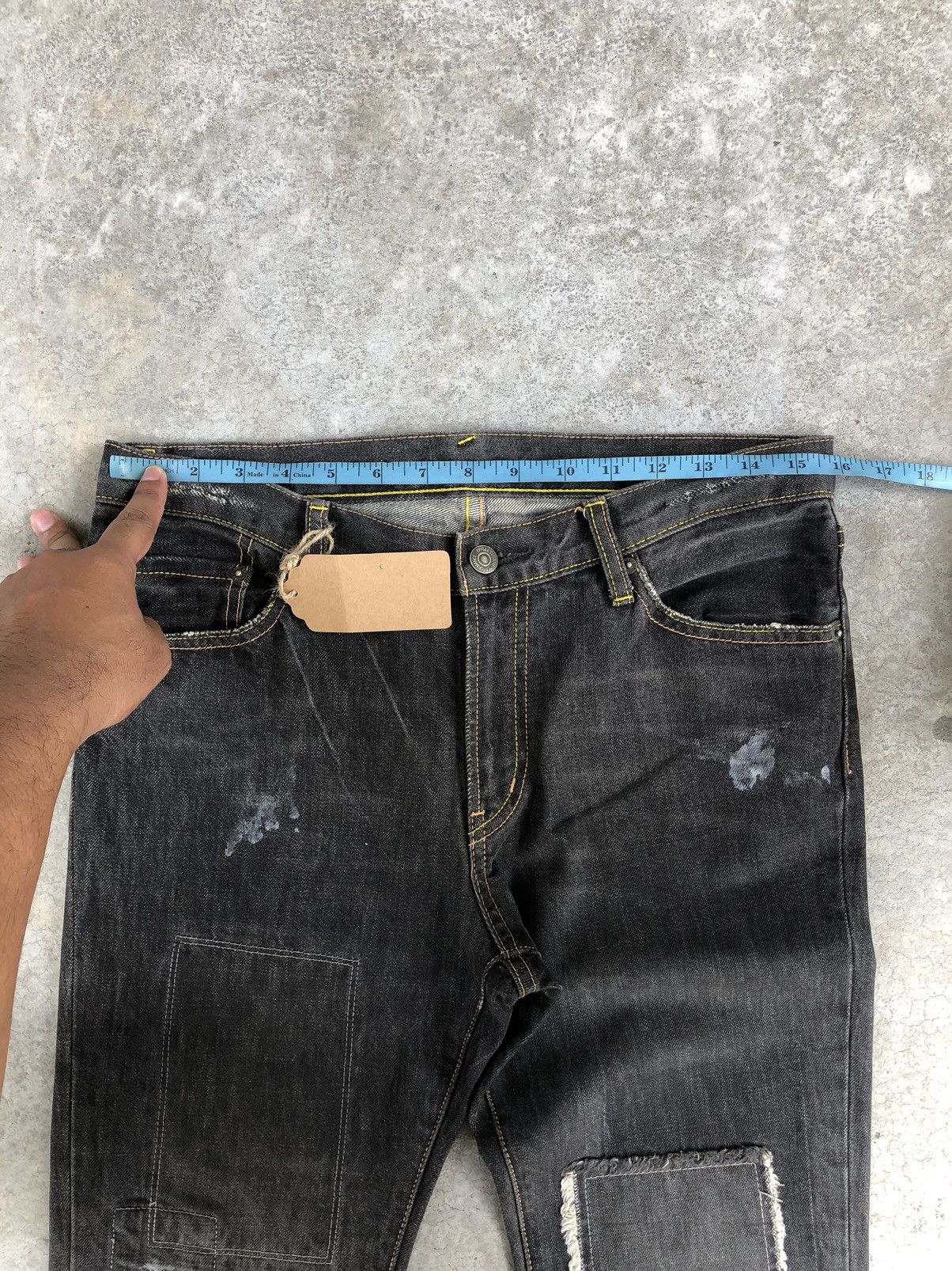 Who Decides War PPFM Distressed Jeans Size US 31 - 19 Thumbnail