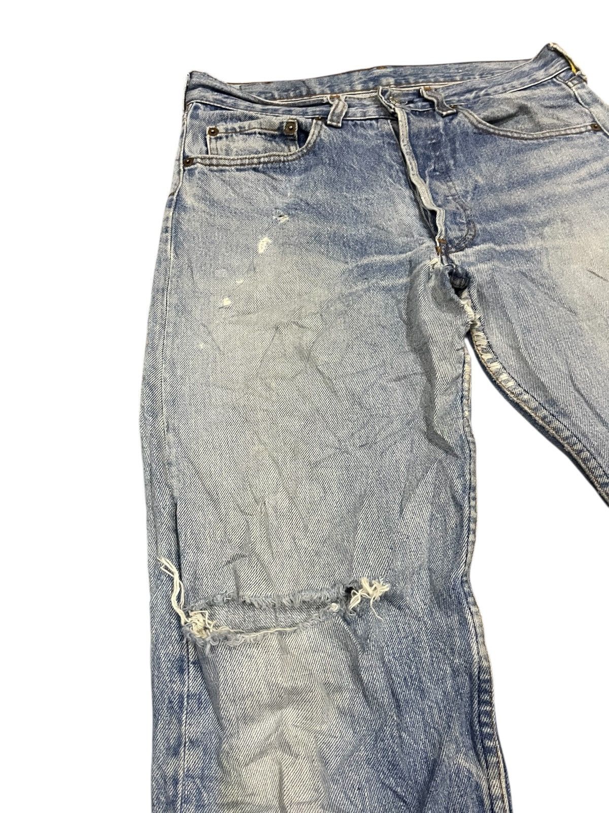 Levi's Vintage Clothing Vintage levis 501 denim rendem usa Size US 32 / EU 48 - 3 Thumbnail