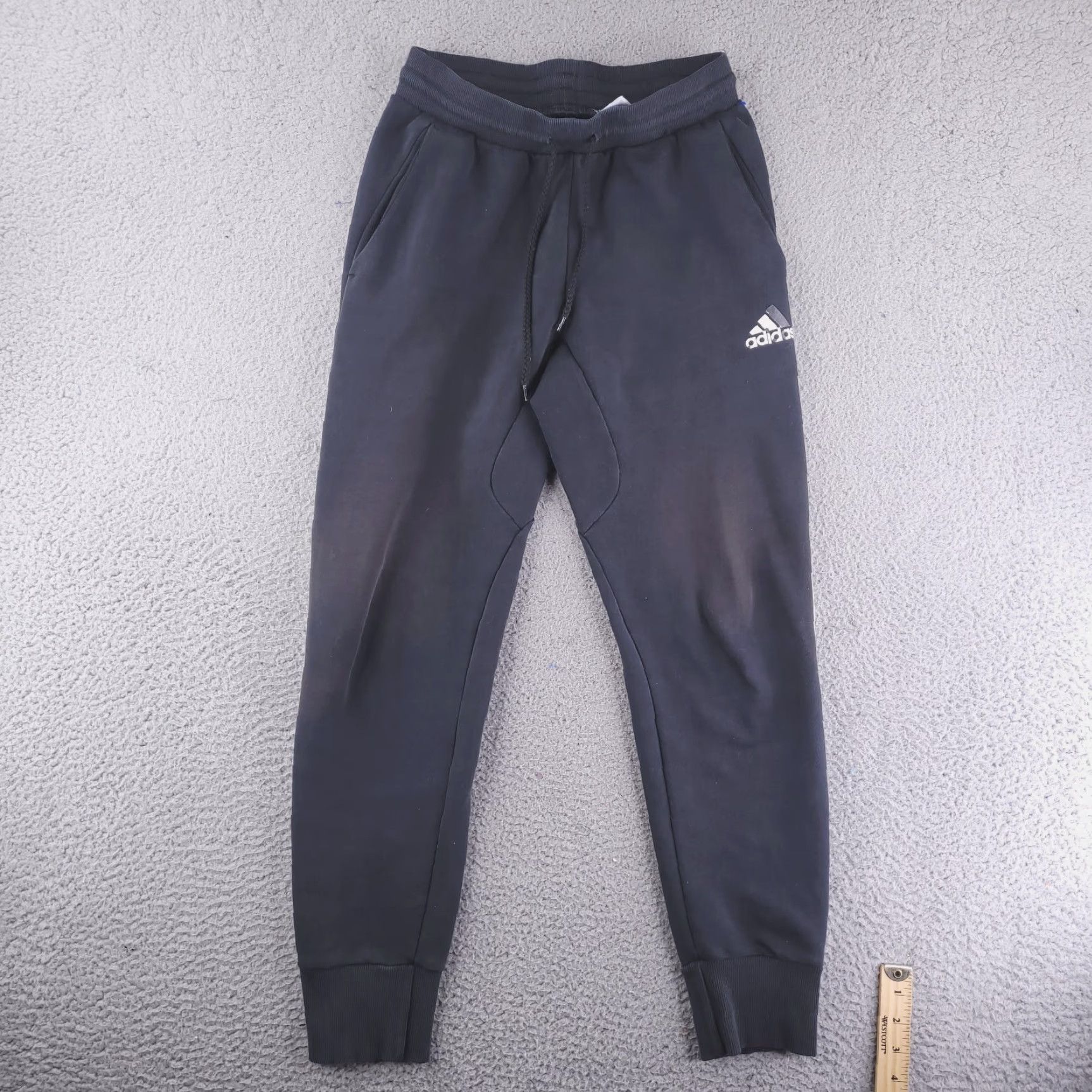Adidas Adidas Sweatpants Mens Small Black Jogger Size US 30 / EU 46 - 2 Thumbnail