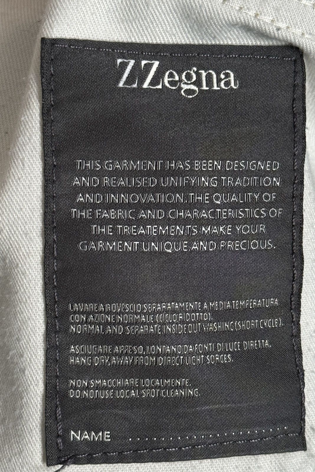 Ermenegildo Zegna × Z Zegna Z Zegna Jeans Size US 34 / EU 50 - 8 Thumbnail