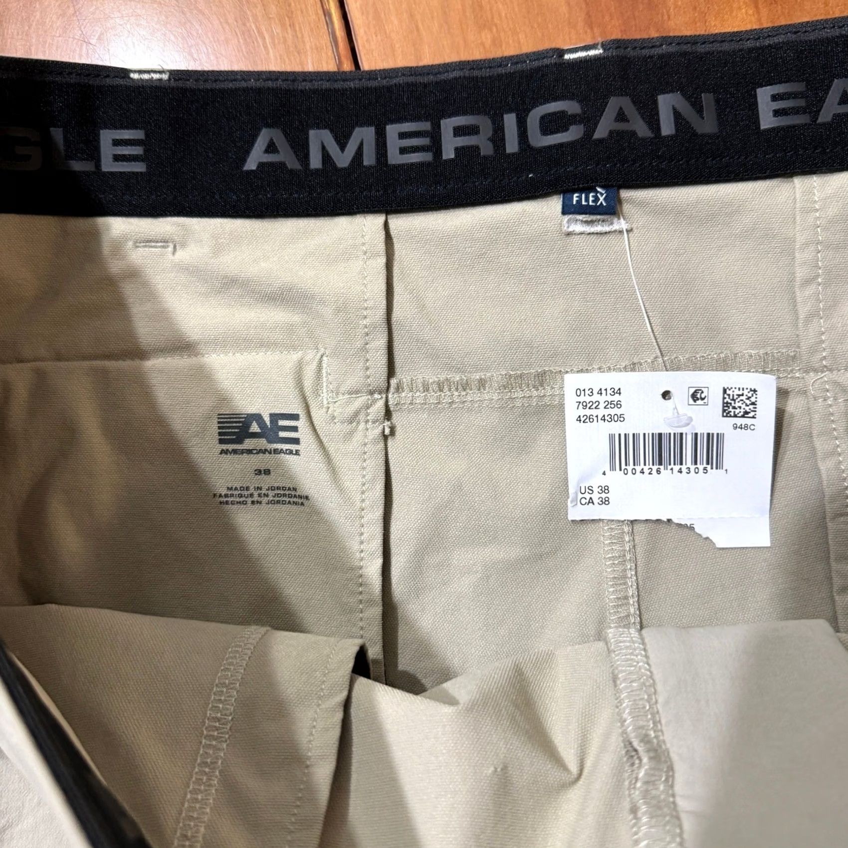 American Eagle Outfitters American Eagle Mens Shorts 38 Flex Club 24/7 Stretch Chino Nylon F4-4 - Casual Size US 38 / EU 54 - 3 Thumbnail