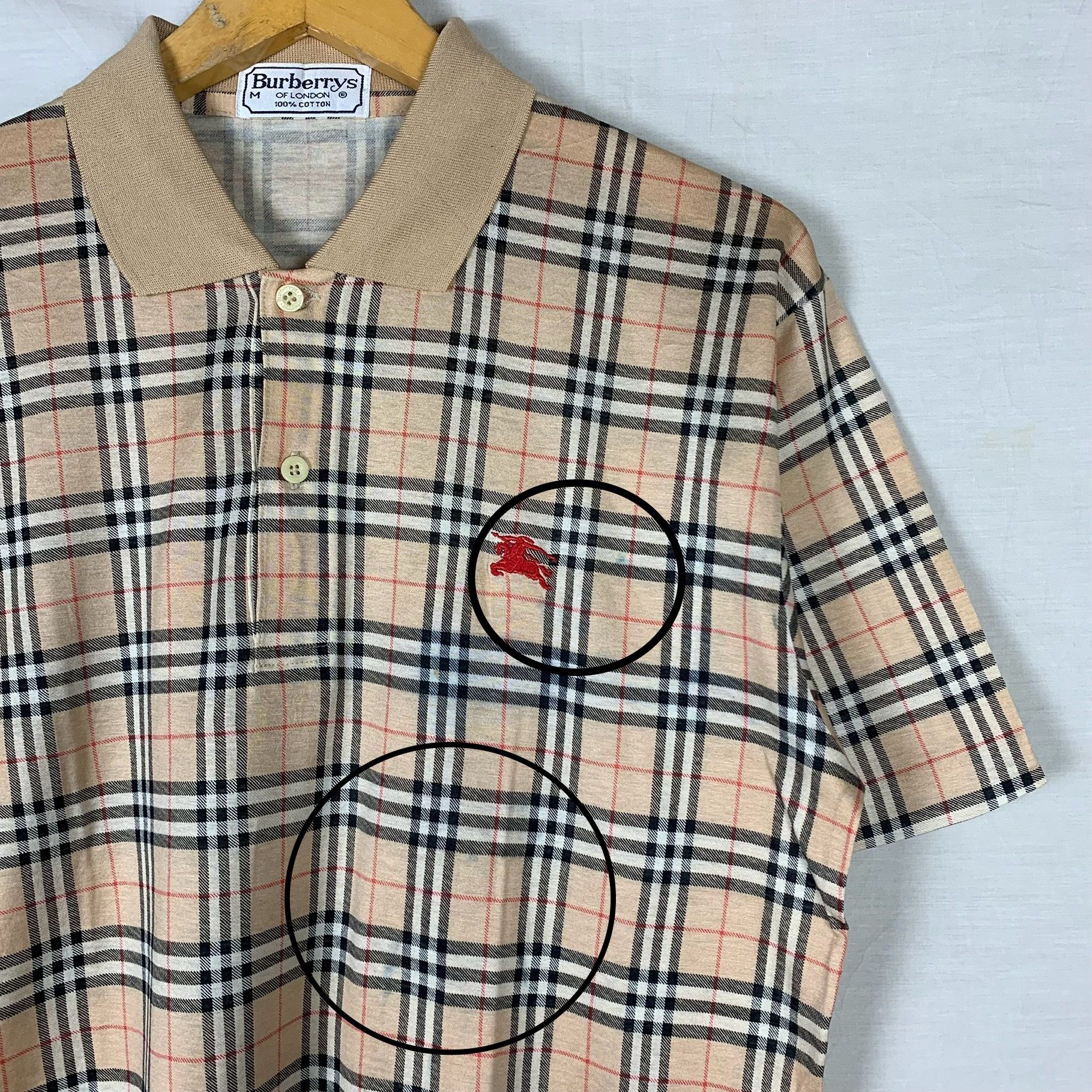 Burberry Nova check polo size newest 3-4Toddler