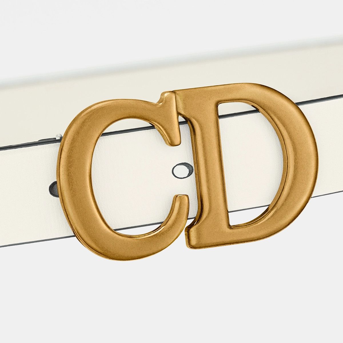 Dior o1bcso1str0126 Size:OS/Saddle Belt in White Size ONE SIZE - 5 Thumbnail