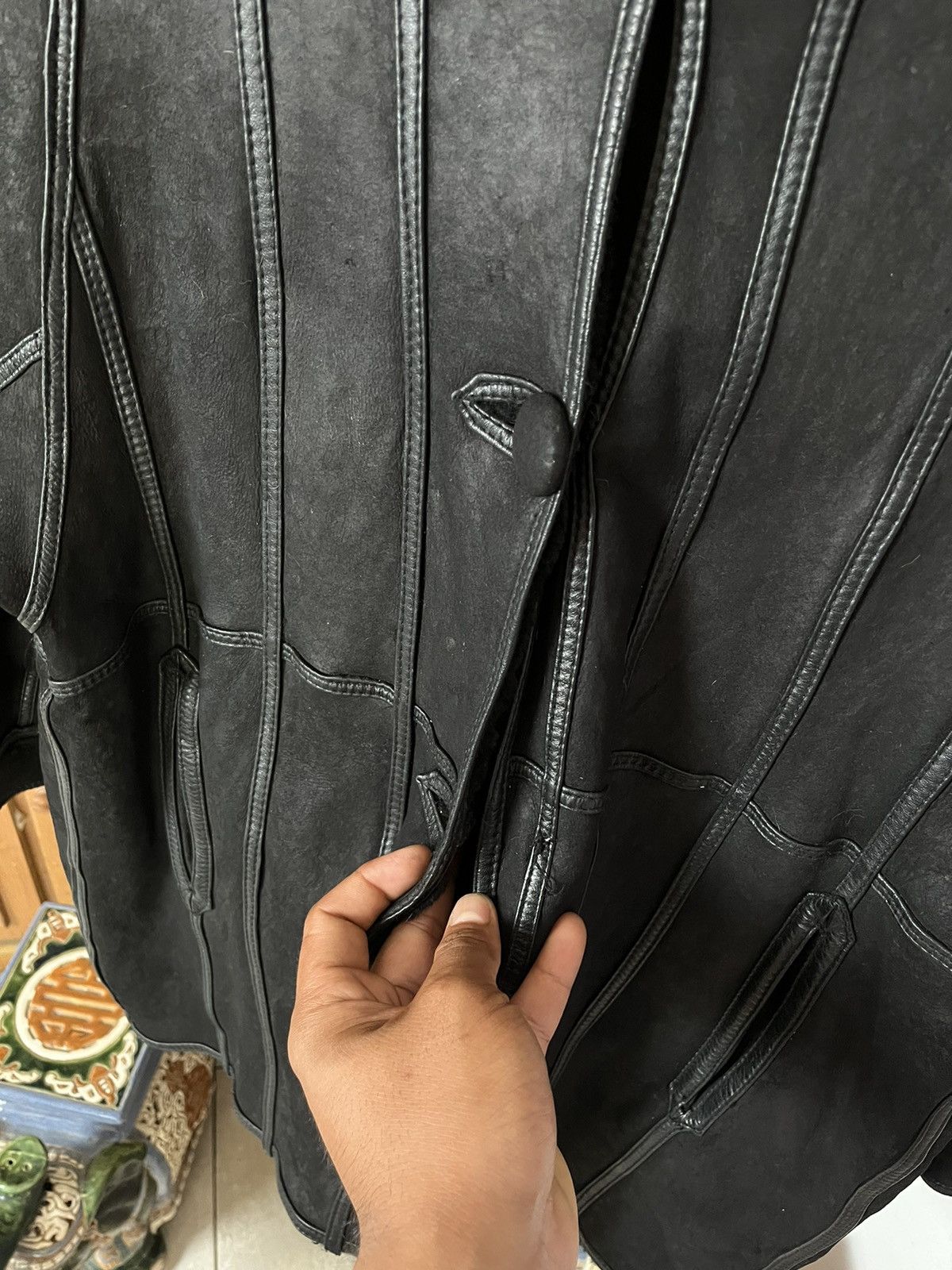 Genuine Leather 90’s Ramones Patchwork Suede Jacket Size US S / EU 44-46 / 1 - 6 Thumbnail