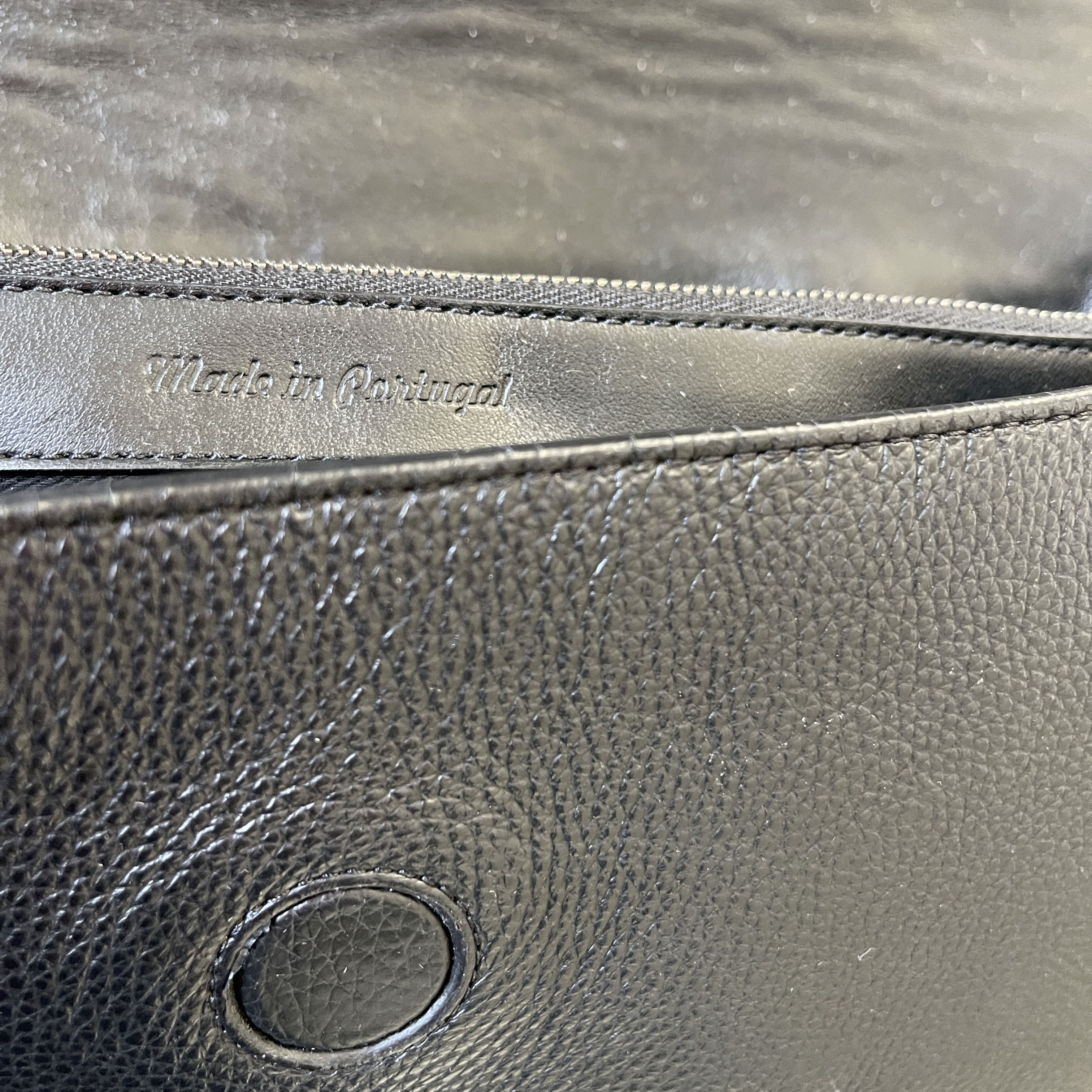 Ann Demeulemeester ANN DEMEULEMEESTER Arta Black Leather Waist Bag Size ONE SIZE - 12 Thumbnail