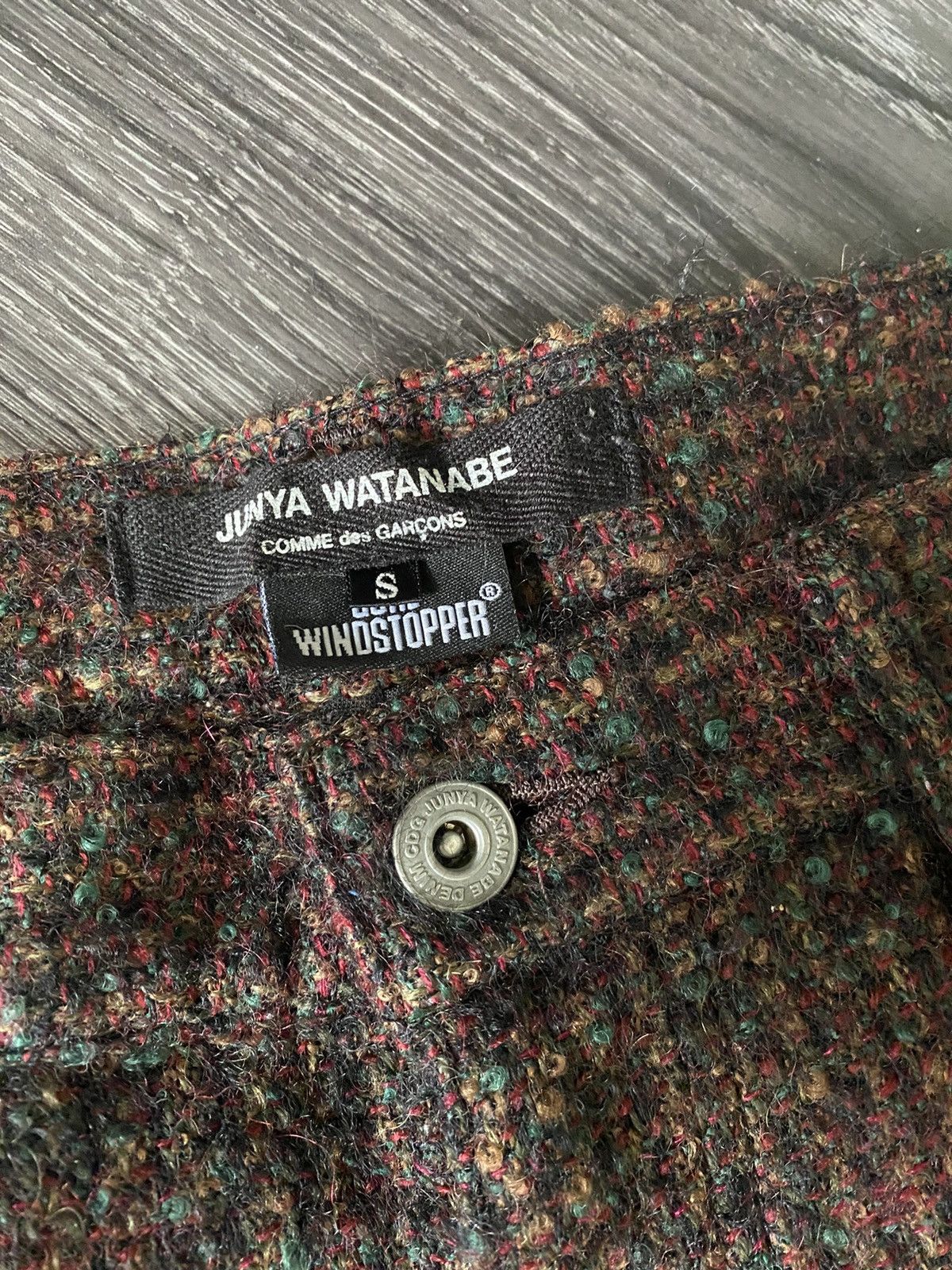 image of Junya Watanabe Aw2005 Gortex Wool Pants, Men's (Size 33)