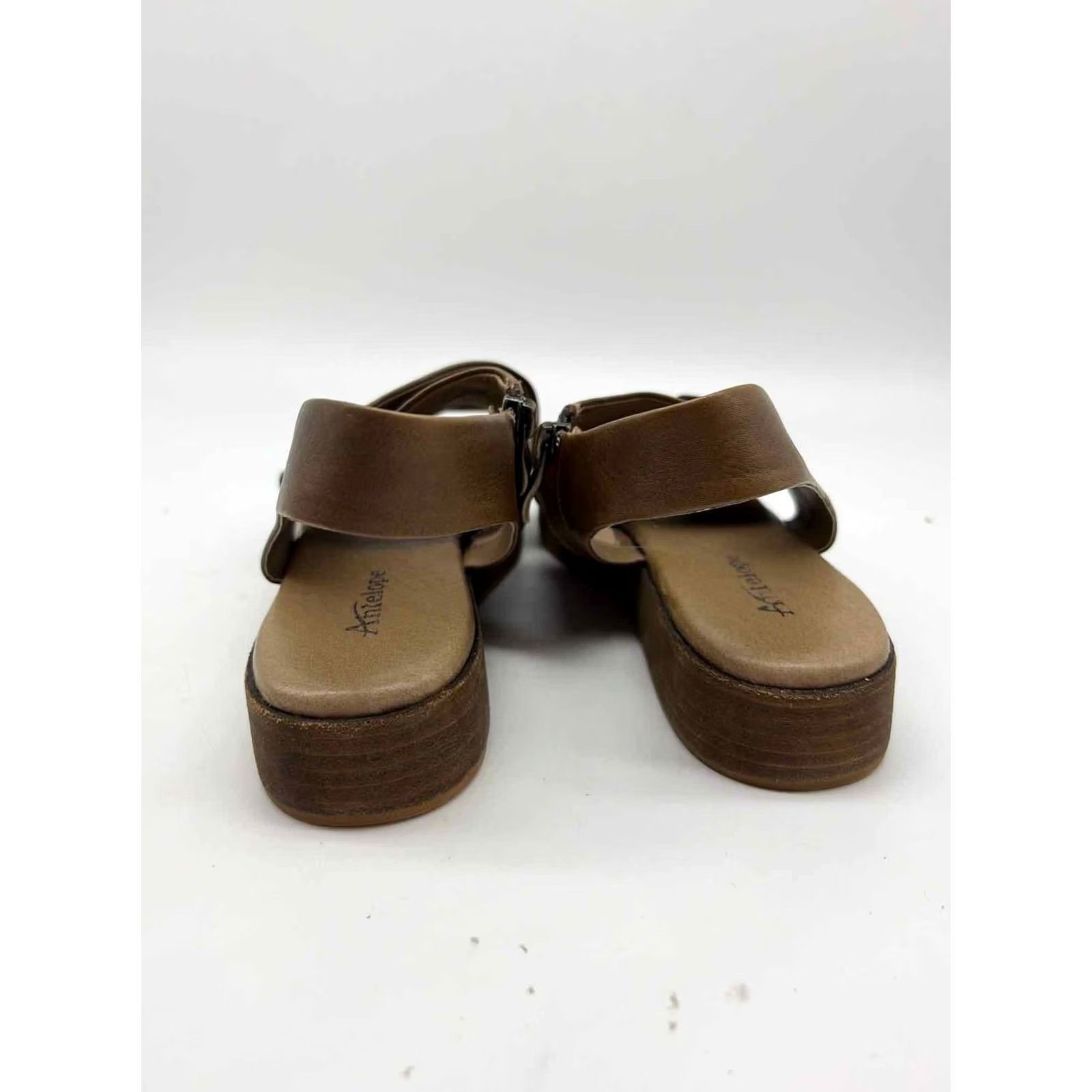Vintage Pre-Owned Antelope Tan Size 40 Strappy Sandals Size US 10 / IT 40 - 3 Thumbnail