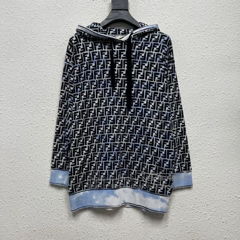 Fendi Fendi Logo Printed Monogram Colorful Hoodie Size M / US 6-8 / IT 42-44 - 1 Thumbnail