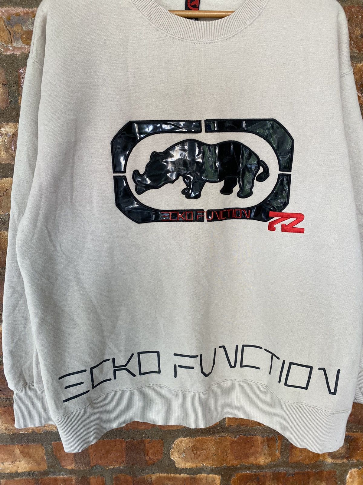 Ecko Unltd. Vtg Ecko Big logo sweatshirt Size US L / EU 52-54 / 3 - 3 Thumbnail