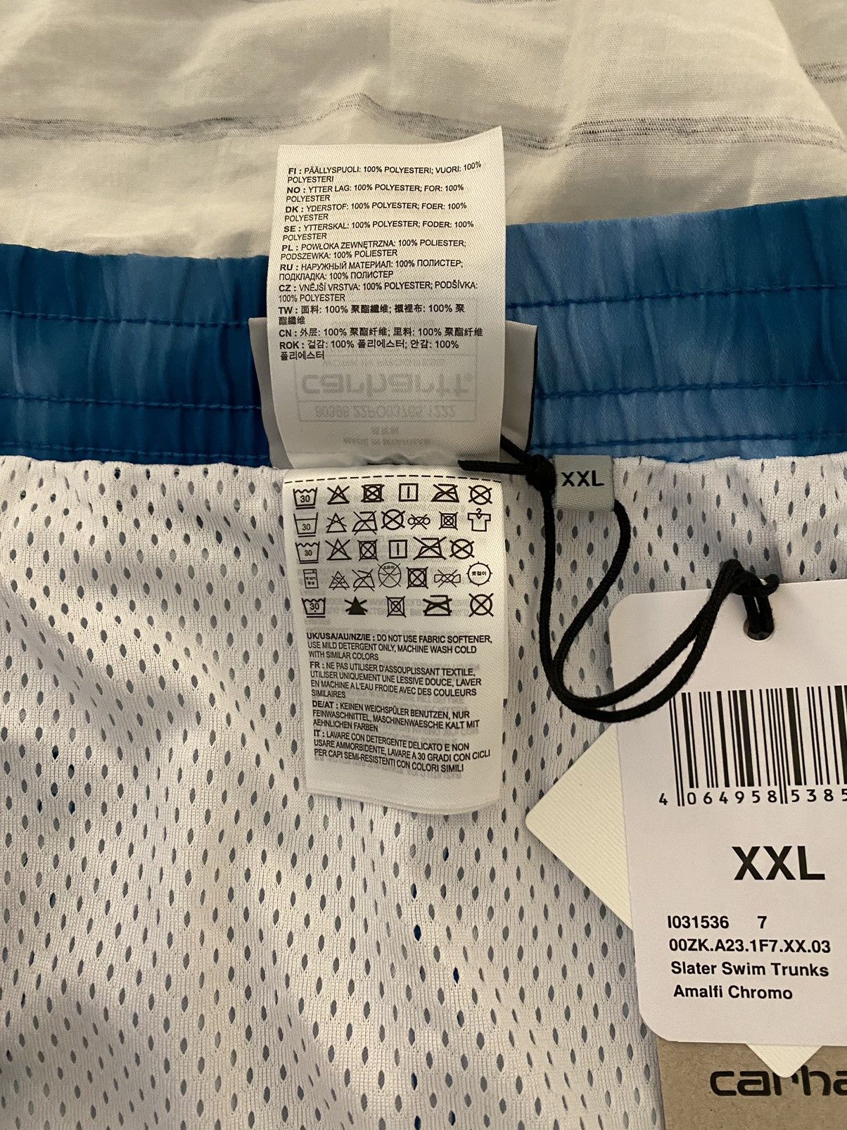 Carhartt Wip Carhartt WIP Slater Swim Trunks Tie Dye NWT XXL Size US 38 / EU 54 - 9 Thumbnail
