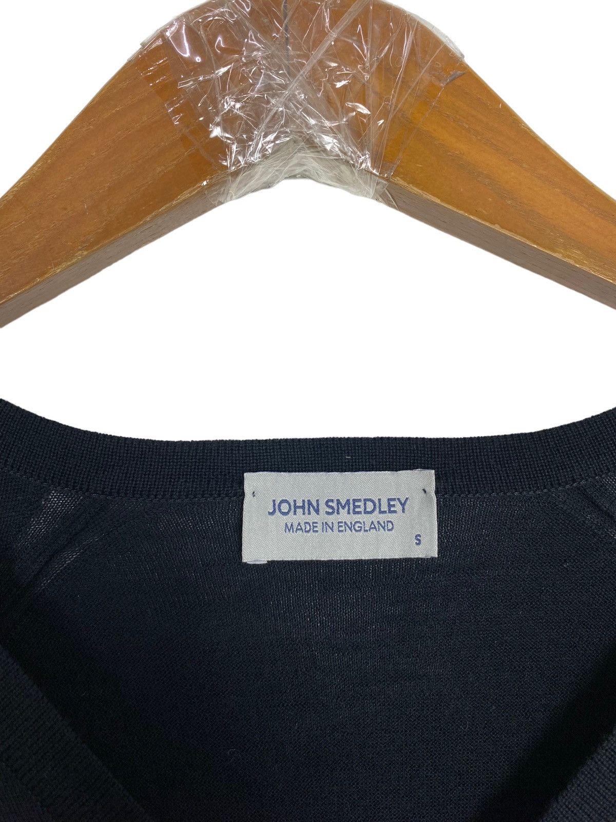 John Smedley Rare‼️ John Smedley Merino Wool V Neck Cardigan Made England Size S / US 4 / IT 40 - 5 Thumbnail
