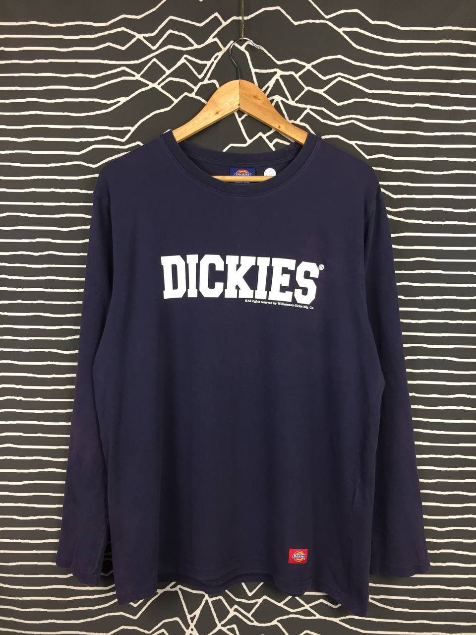 Dickies × Vintage Dickies Workwear Spell Out Logo Longsleeve Tee Size US XL / EU 56 / 4 - 2 Thumbnail