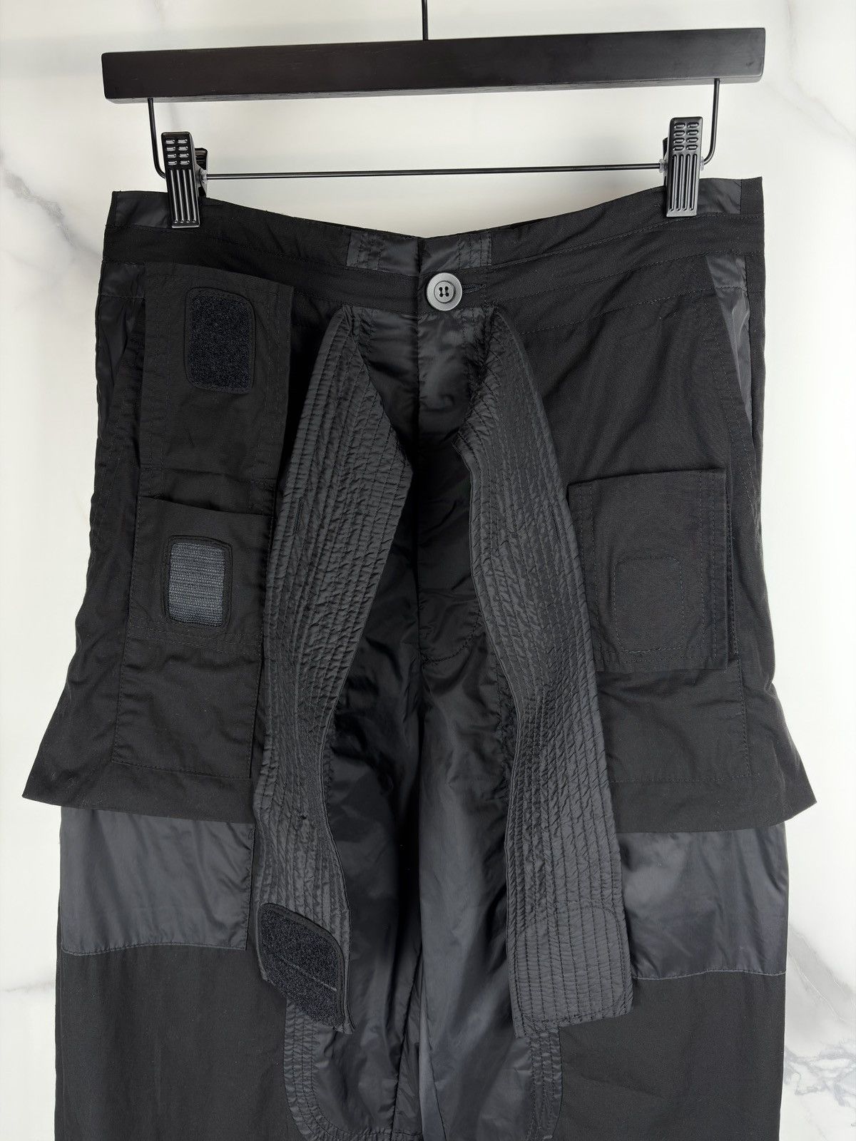 Rick Owens SS08 Rick Owens OG Creatch Cargo Pants Mainline Black Size US 30 / EU 46 - 6 Thumbnail