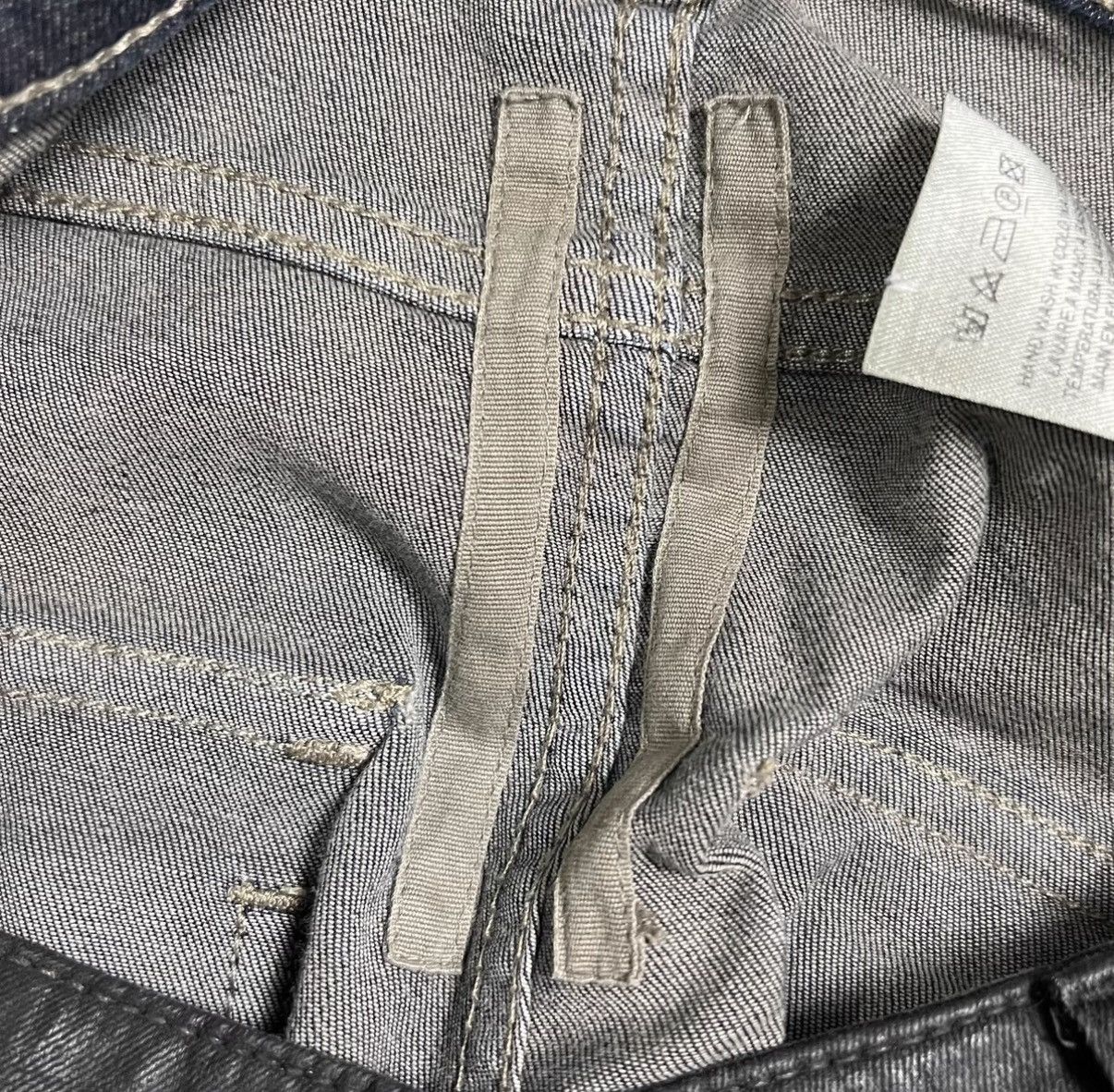 Rick Owens Rick Owens DRKSHDW Paneled Diagonal-Fly Pants Size US 28 / EU 44 - 5 Thumbnail