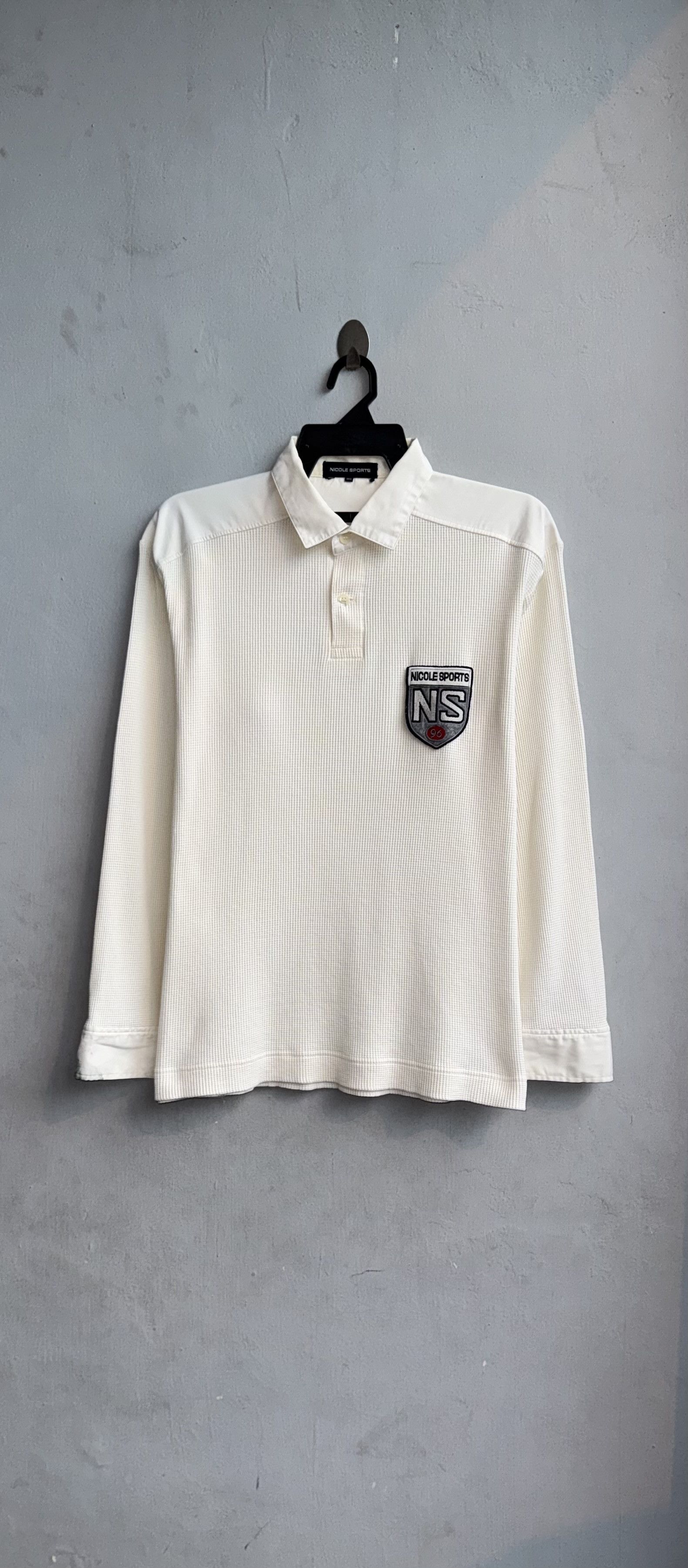 Nicole Club × Vintage Nicole Club Nicole Sport Long Sleeve Shirt Size US XL / EU 56 / 4 - 1 Thumbnail