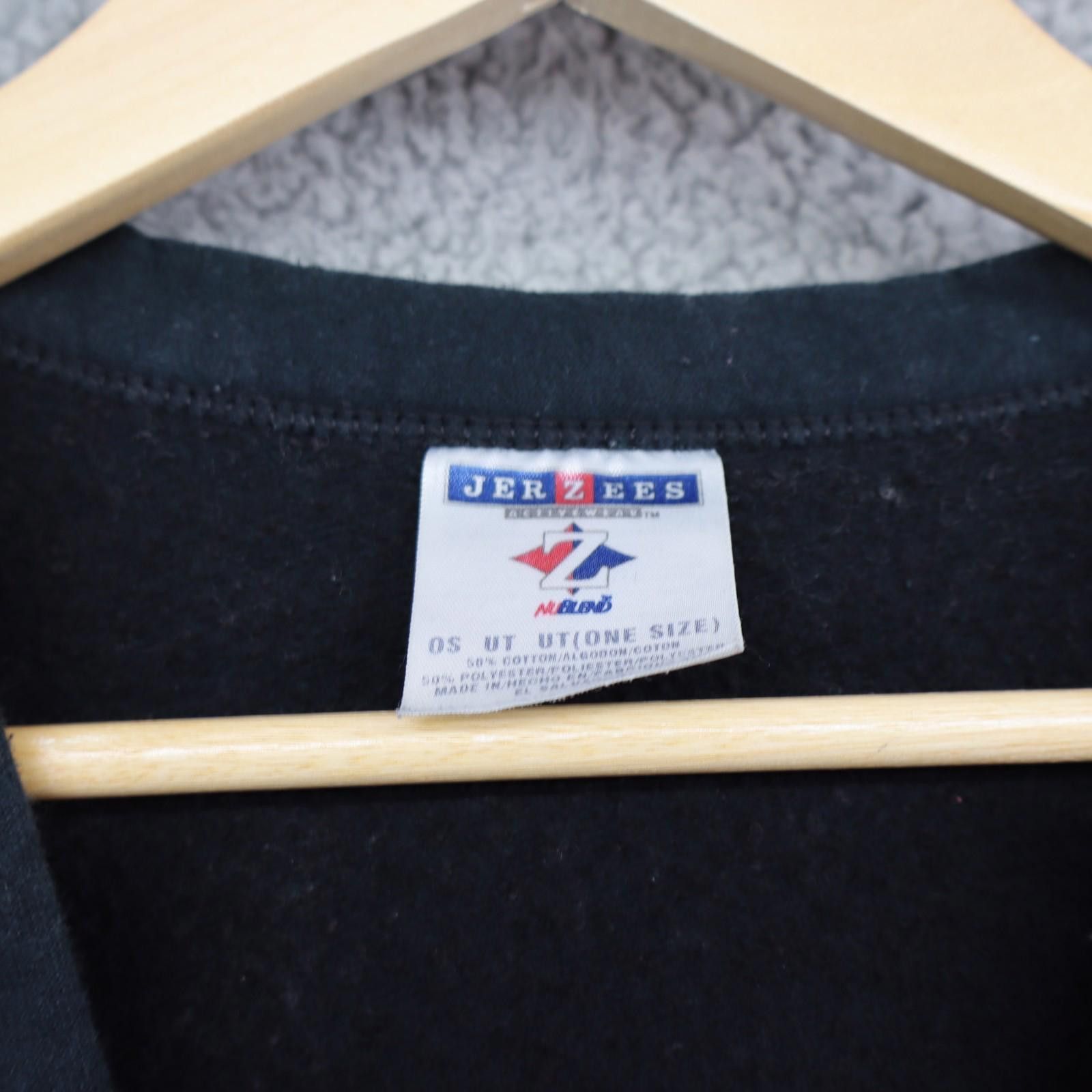 Jerzees Mens USSOCOM Jacket Cardigan Black Special Ops SOCOM Vtg Size US XL / EU 56 / 4 - 3 Thumbnail