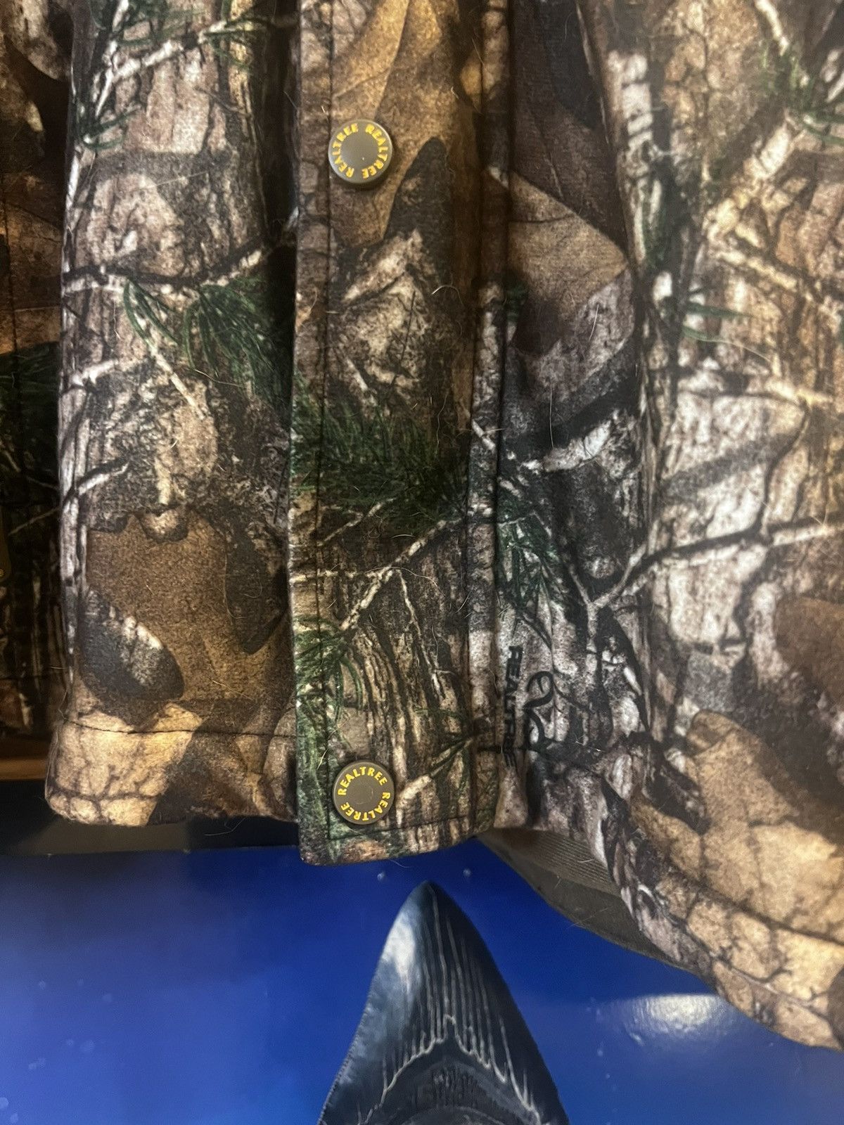 Realtree REALTREE Camo Full Zip Hooded Jacket Size US XL / EU 56 / 4 - 5 Thumbnail