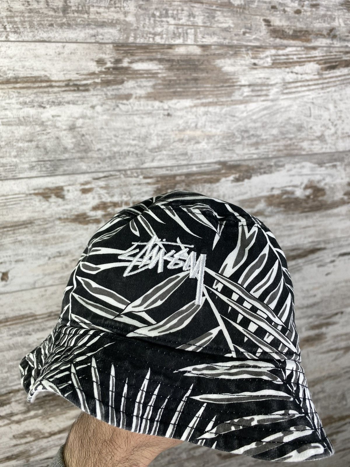 Stussy × Vintage Mens Vintage Stussy Panama reversible hats cap streetwear Size ONE SIZE - 5 Thumbnail