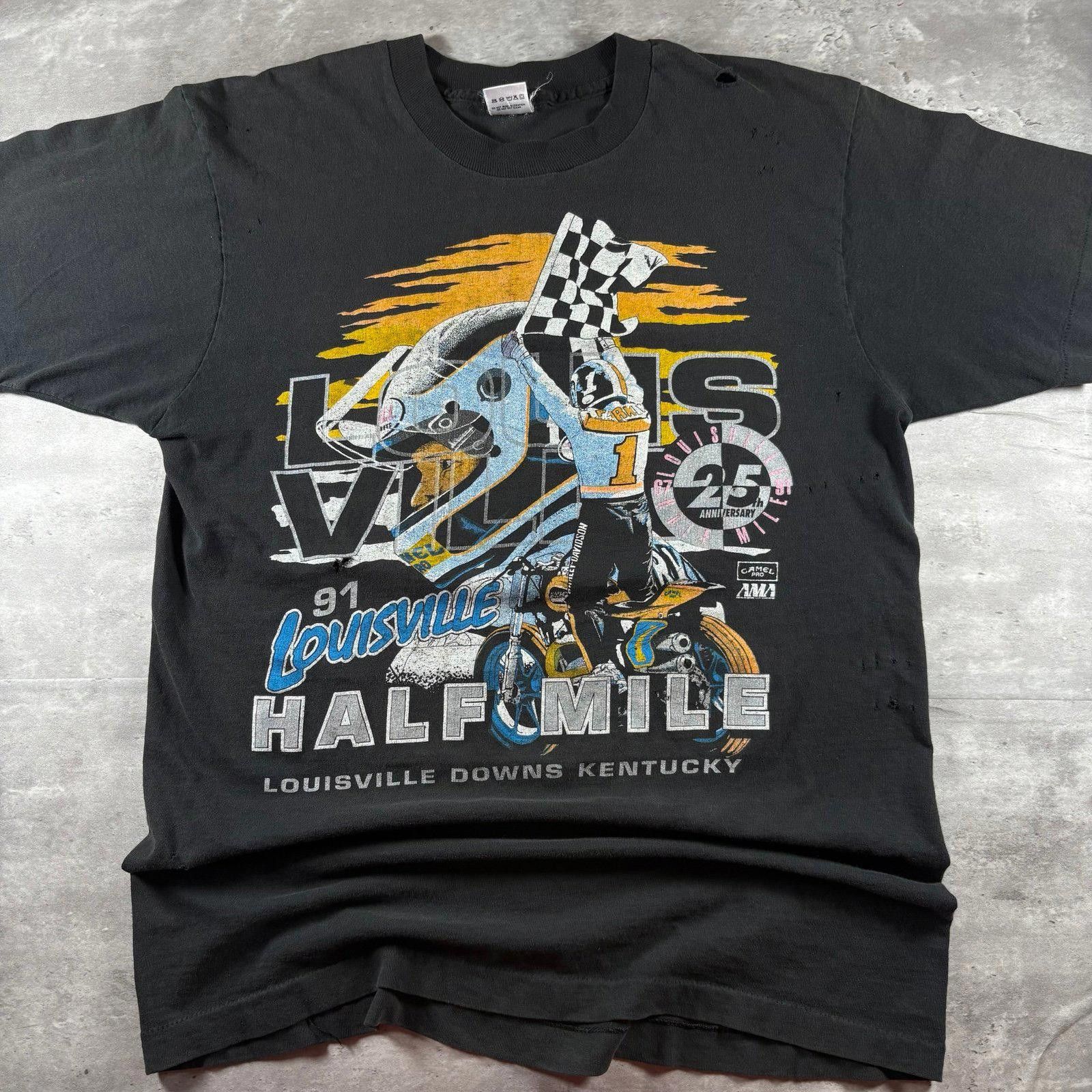 Chase Authentics Vintage racing single stitch tshirt Size US L / EU 52-54 / 3 - 1 Thumbnail