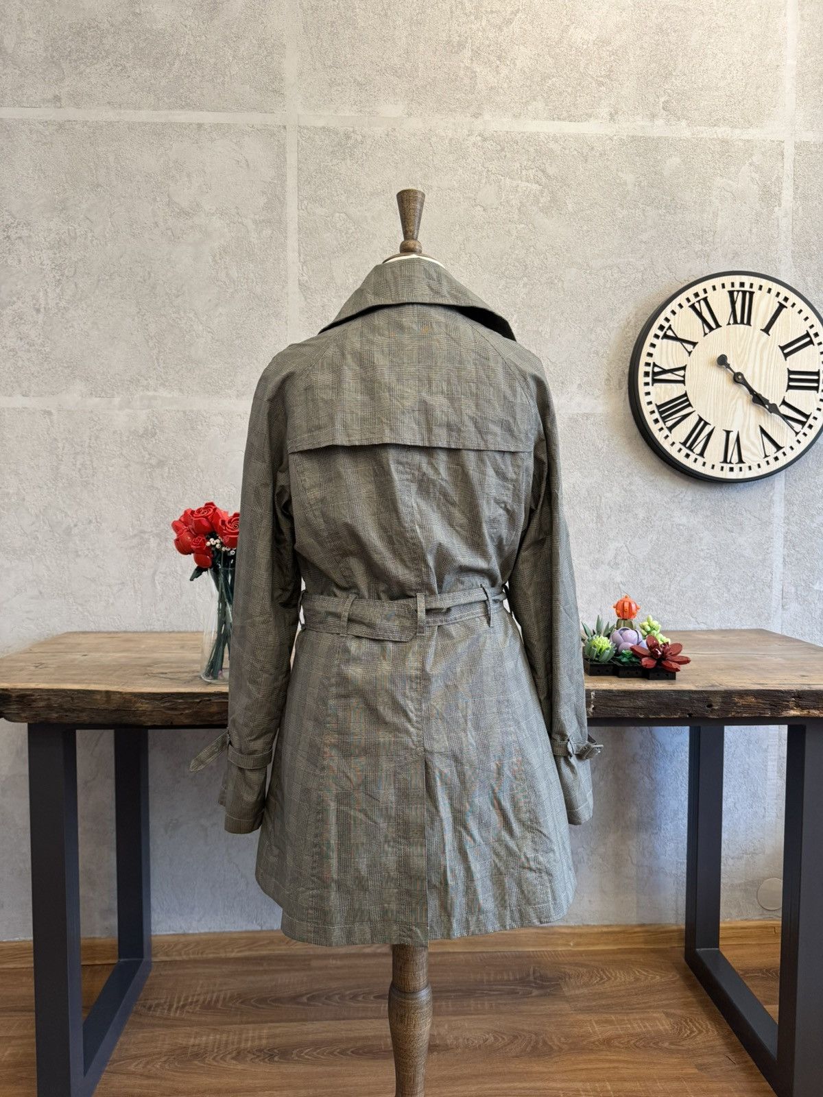 Vintage Vintage avant garde trench coat swag if6was9 lgb yohji vibe Size M / US 6-8 / IT 42-44 - 2 Thumbnail