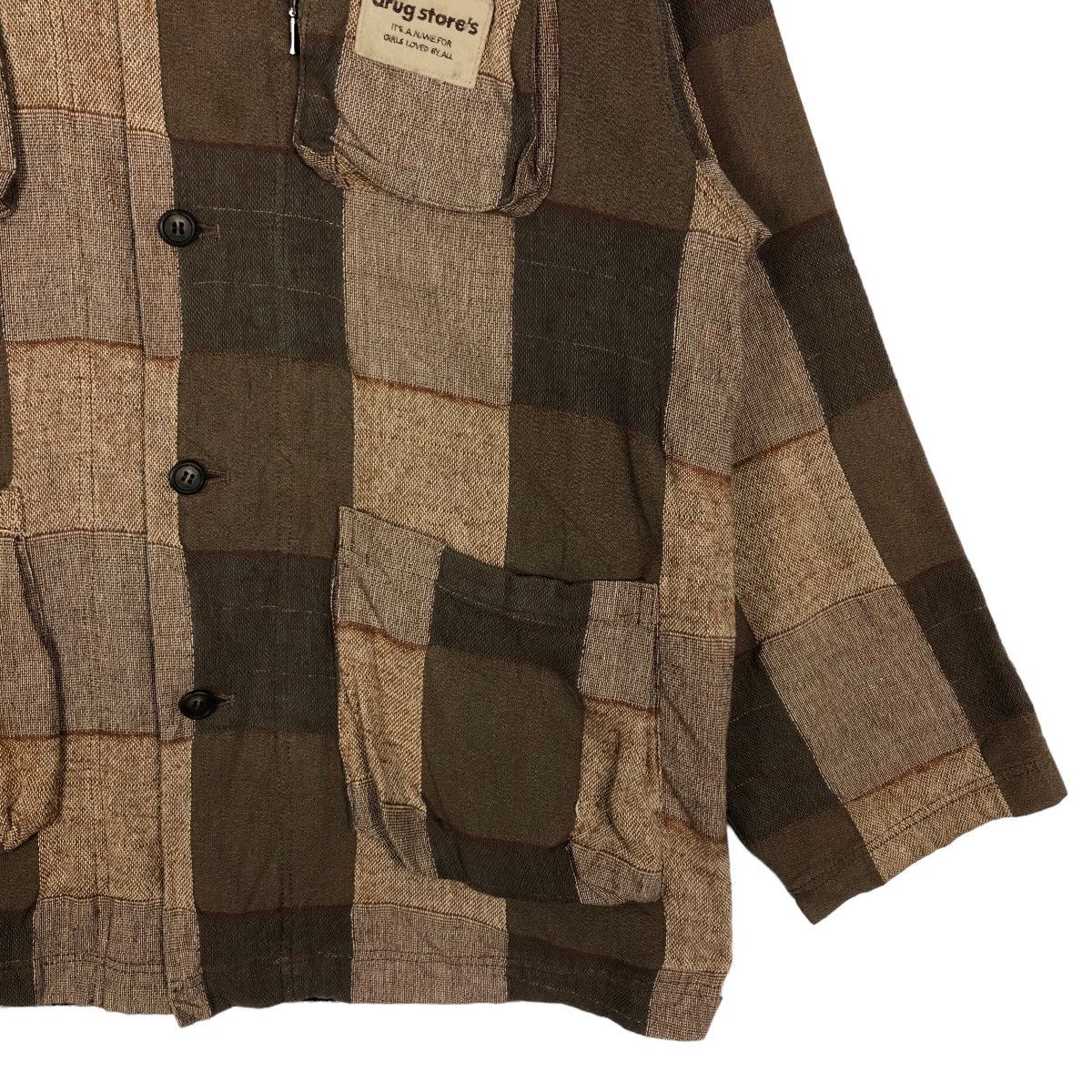 Hysteric Glamour 🔥Vintage Wool Jacket Drug Store Japan Made Size US M / EU 48-50 / 2 - 6 Thumbnail