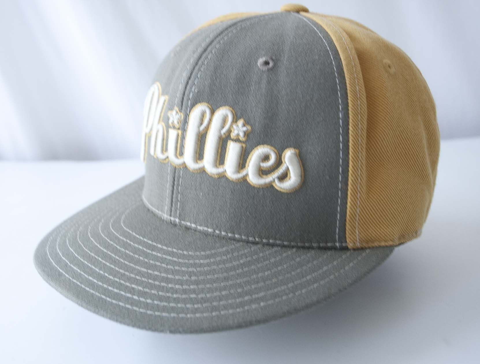 MLB Phillies Philadelphia Cap American Needle Size 7 1/8 MLB Size ONE SIZE - 2 Thumbnail