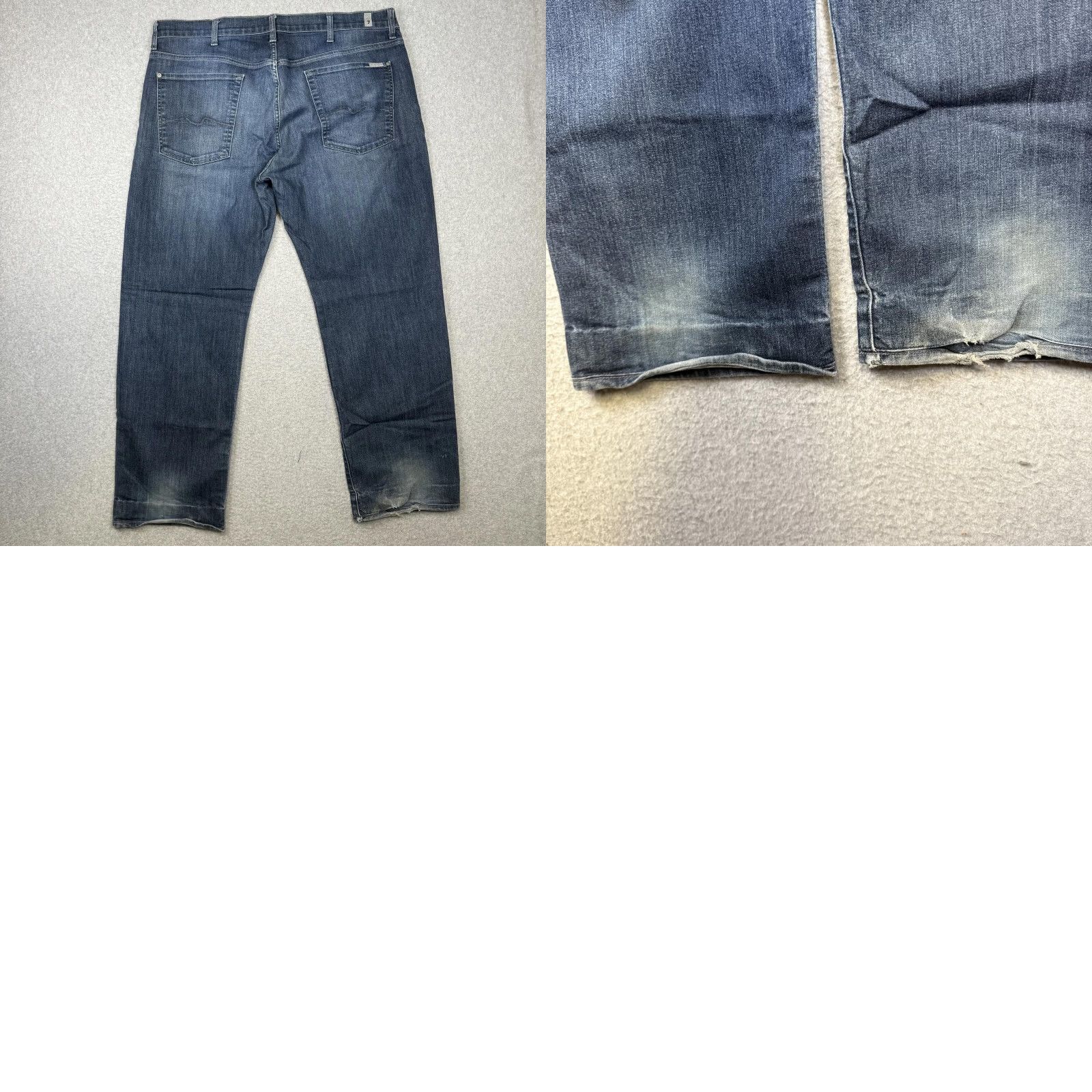 7 For All Mankind 7 for all Mankind Jeans Mens 40 Medium Wash Austyn Relaxed Straight Leg Big & Tall Size US 40 / EU 56 - 8 Thumbnail