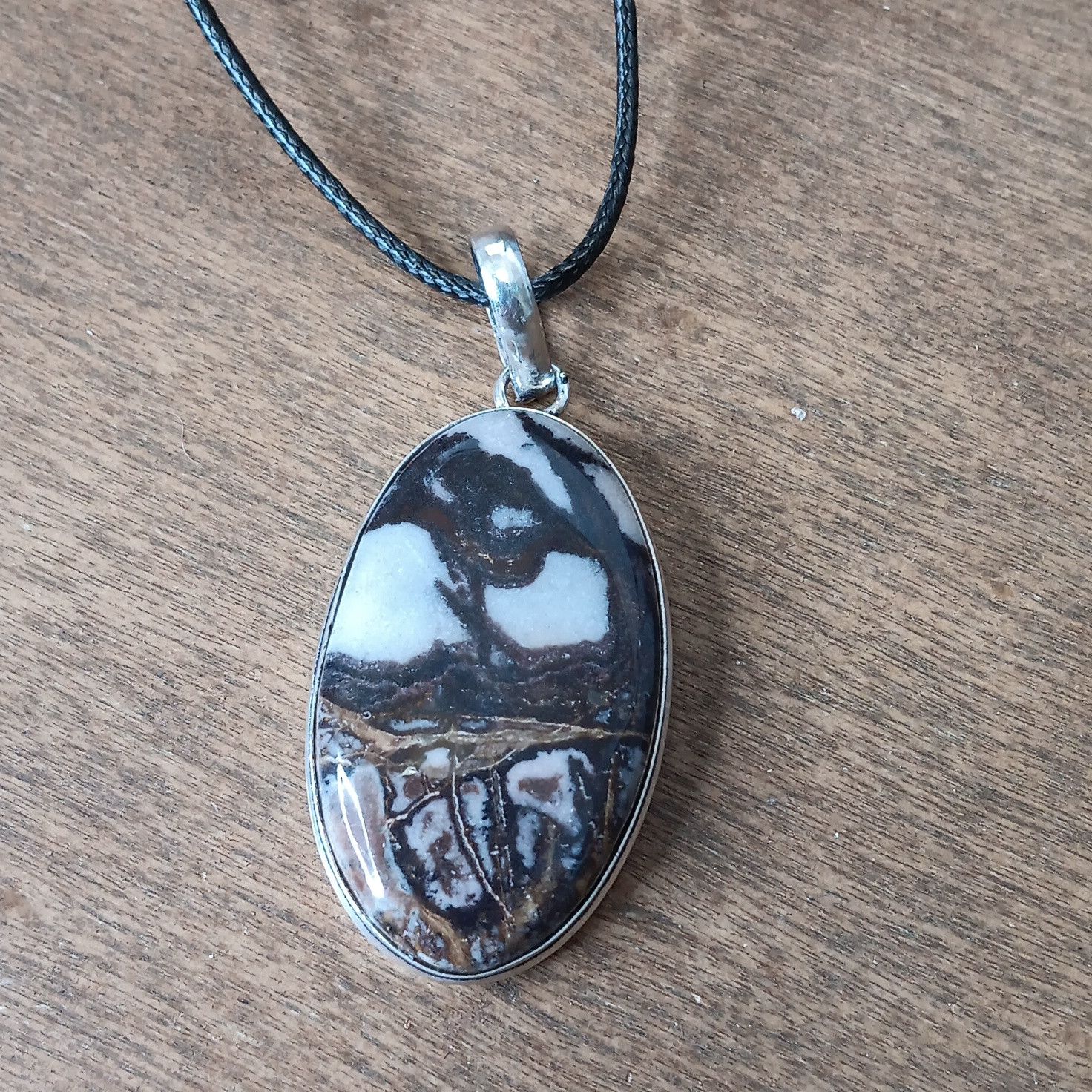 Other Picasso Jasper gemstone pendant necklace Size ONE SIZE - 1 Thumbnail