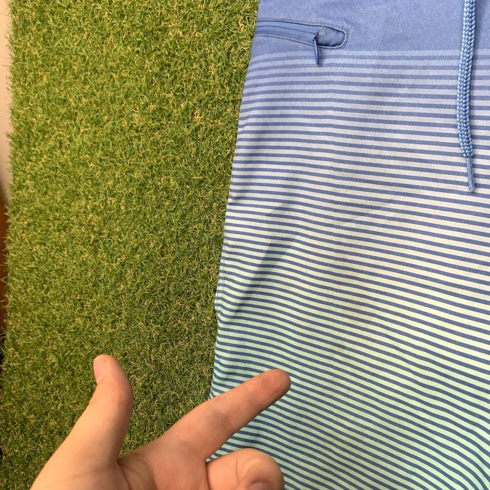 Vineyard Vines Vineyard Vines Performance Shorts Mens 28 Blue Golf Preppy Swimwear Striped Y2K Size US 28 / EU 44 - 5 Thumbnail