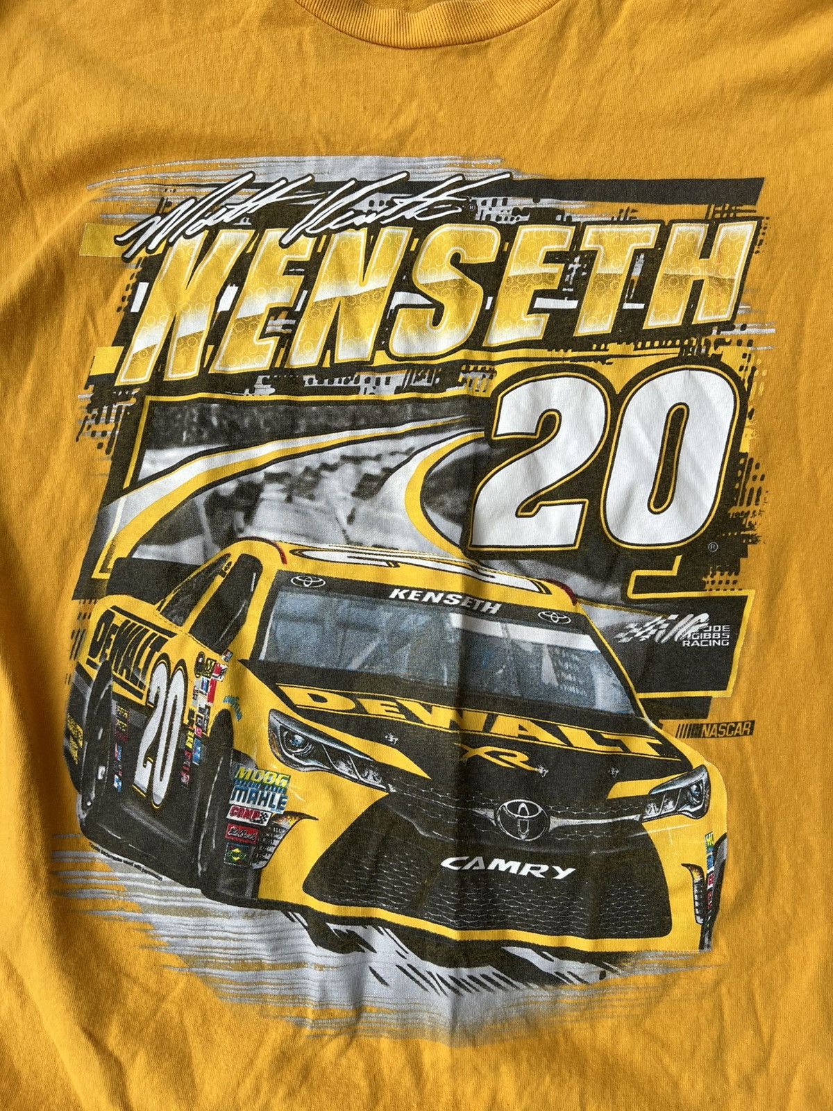 NASCAR NASCAR Matt Kenneth Dewalt #20 Long Sleeve T Shirt size L Size US L / EU 52-54 / 3 - 2 Thumbnail