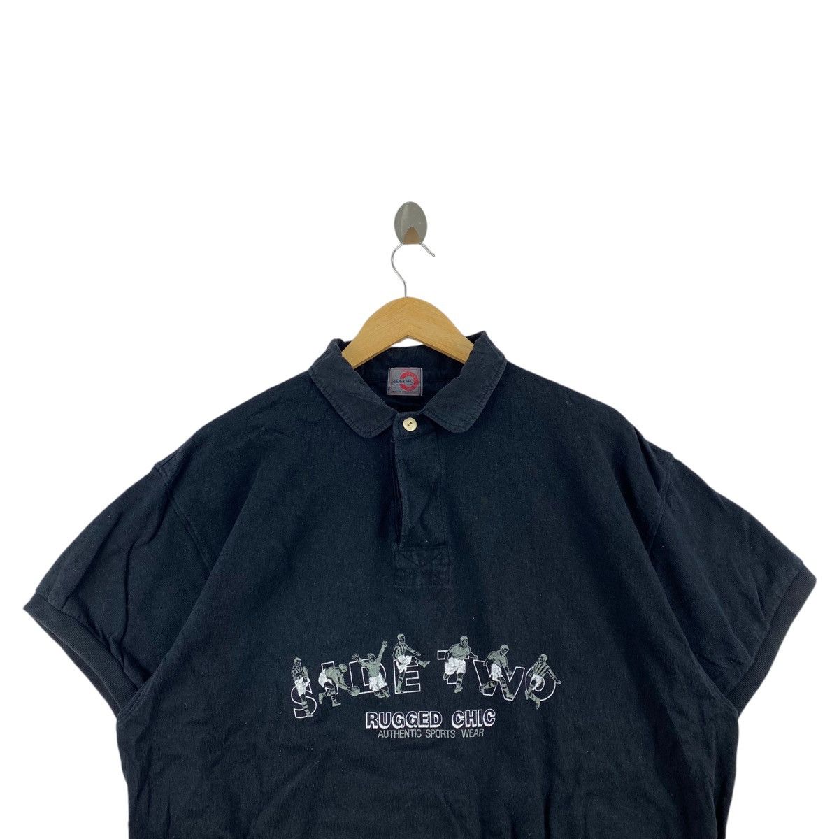 Other SIDE TWO Rugged Chic Authentic Sportswear Logo Print Size US XL / EU 56 / 4 - 2 Thumbnail