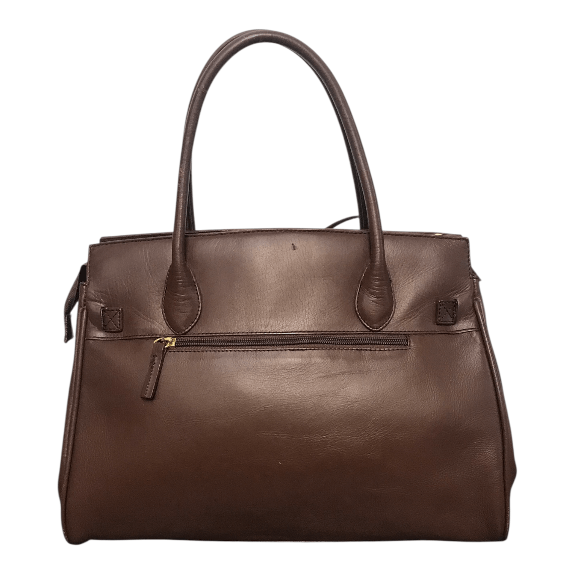 Handmade × If Six Was Nine Birkin Full Leather Brown By Valentino Pia Hand Bag Size ONE SIZE - 9 Thumbnail