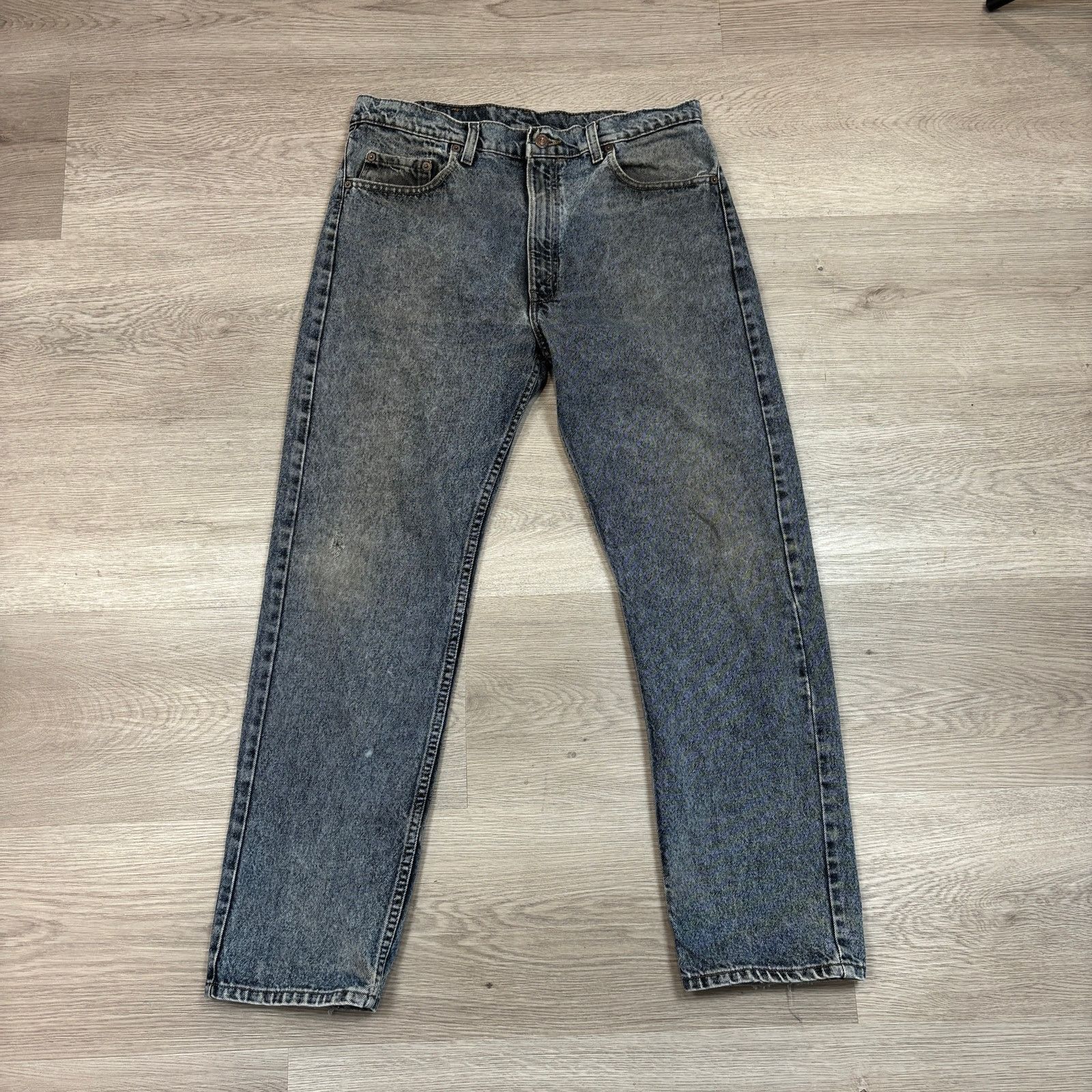 Levi's × Vintage Vintage 80s Levi's 505 Straight Leg Jeans 36x29 Made in USA Size US 36 / EU 52 - 2 Thumbnail