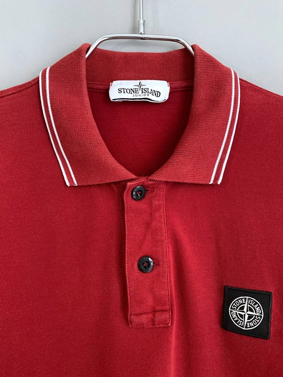 Stone Island Stone Island Junior Patch Program Polo T-Shirt XS / 14/170cm Size US XS / EU 42 / 0 - 7 Thumbnail
