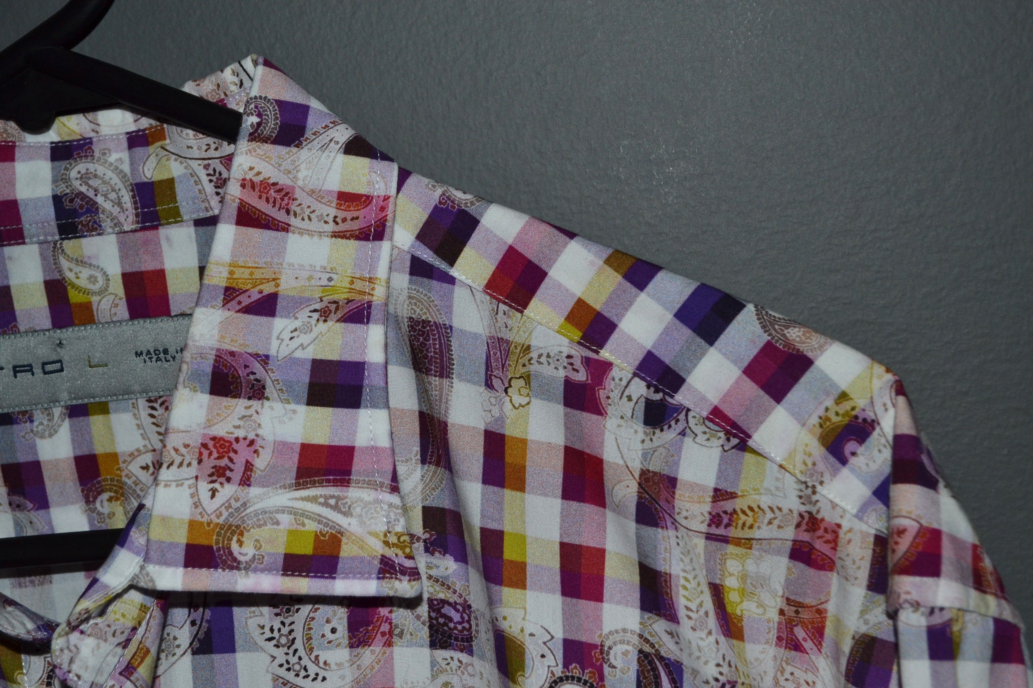 Etro Etro Gradient Psychedelic Paisley Shirt Cotton L Size US L / EU 52-54 / 3 - 7 Thumbnail