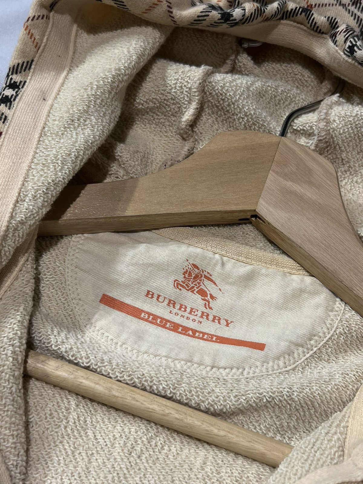Burberry × Burberry Prorsum BURBERRY LONDON BLUE LABEL HOODIE ZIPPER WOMEN Size XS / US 0-2 / IT 36-38 - 9 Thumbnail
