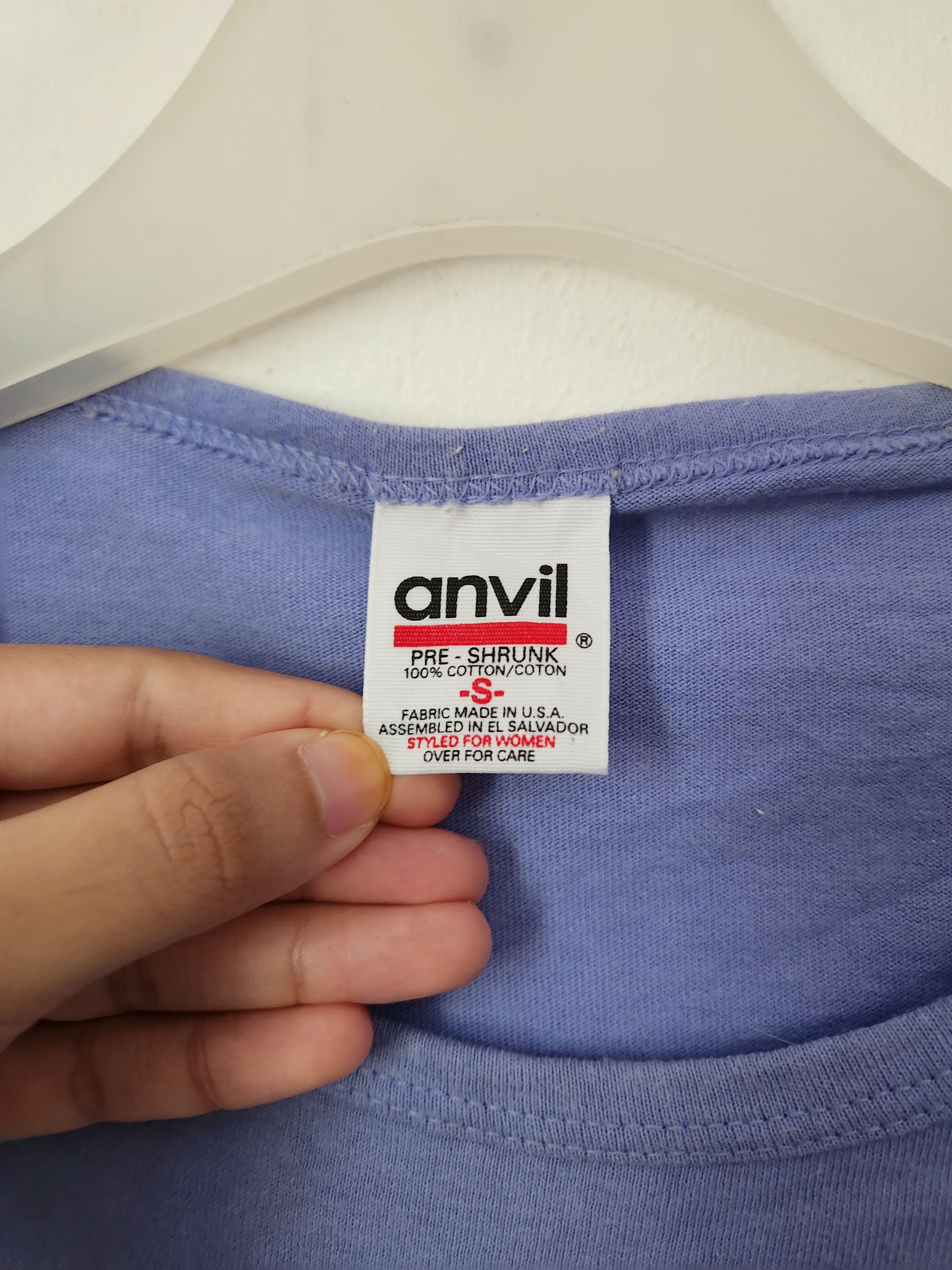 Anvil Anvil Fern Vintage Blue Tee Size US S / EU 44-46 / 1 - 7 Thumbnail