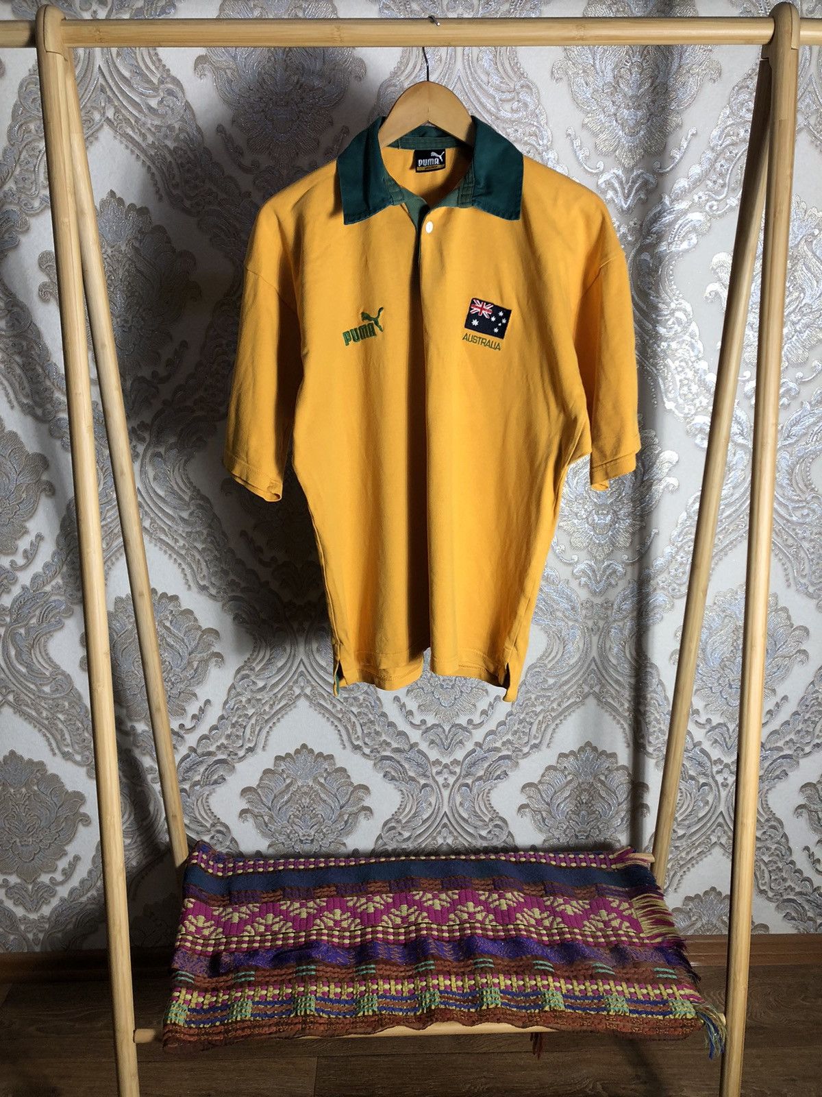 Other VERY RARE PUMA AUSTRALIA RUGBY JERSEY VINTAGE Y2K 90s BLOKE Size US M / EU 48-50 / 2 - 1 Thumbnail