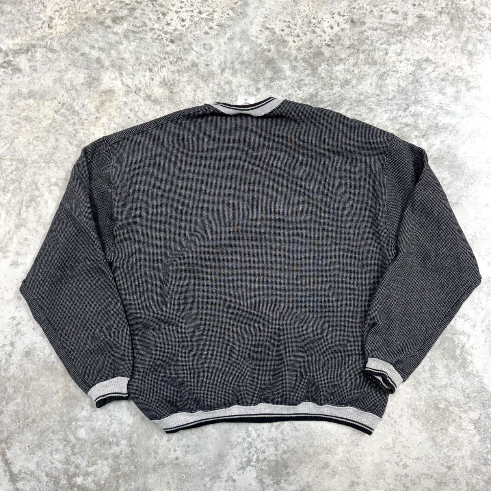 Jerzees VINTAGE Jerzees Sweatshirt Mens XL Gray HF Vikings Made USA 90s Sweatshirt Graphic Print Size US XL / EU 56 / 4 - 4 Thumbnail