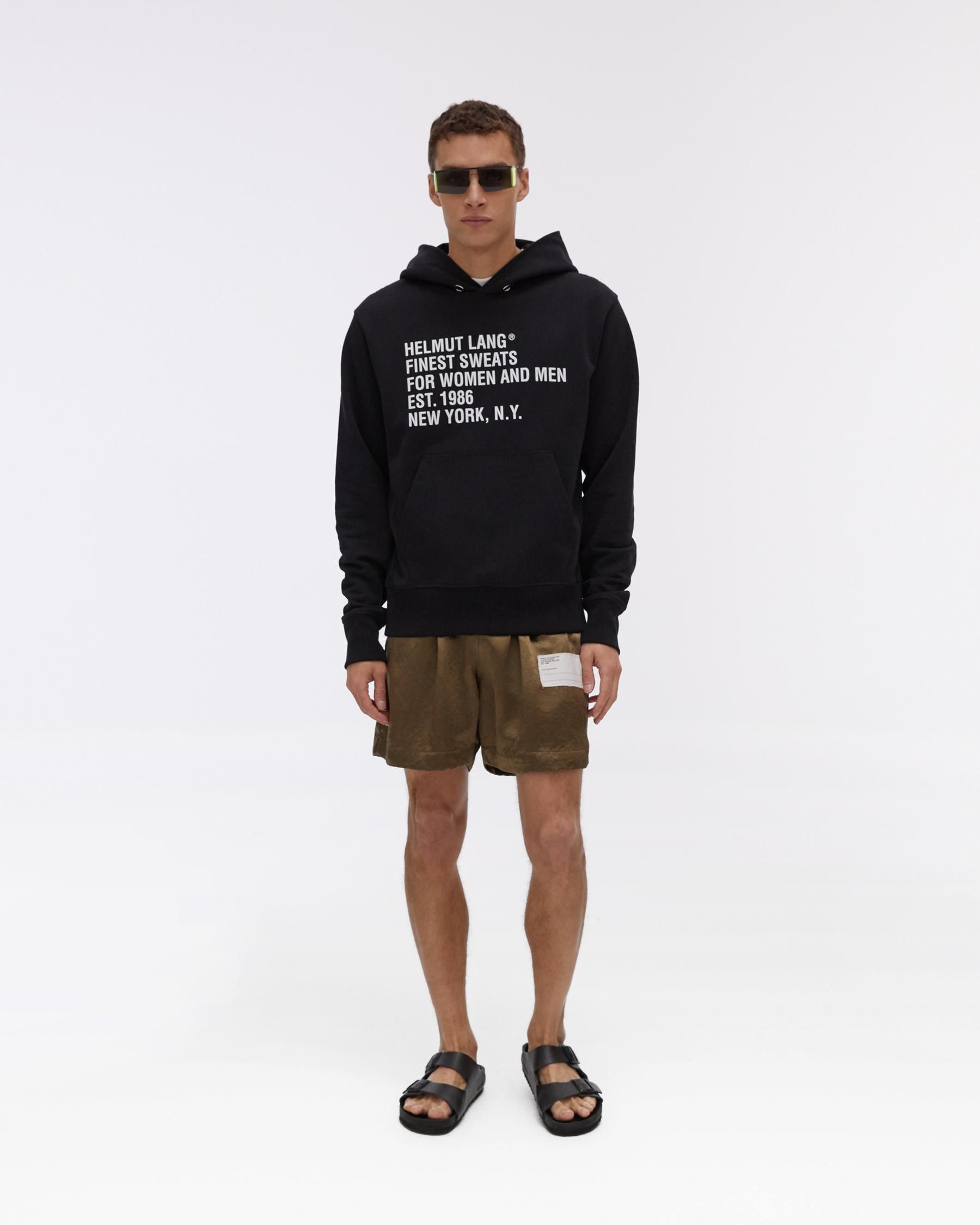 Helmut Lang 🔥55% OFF🔥 [SALE] Helmut Lang Black Standard Print Hoodie Size US S / EU 44-46 / 1 - 3 Thumbnail