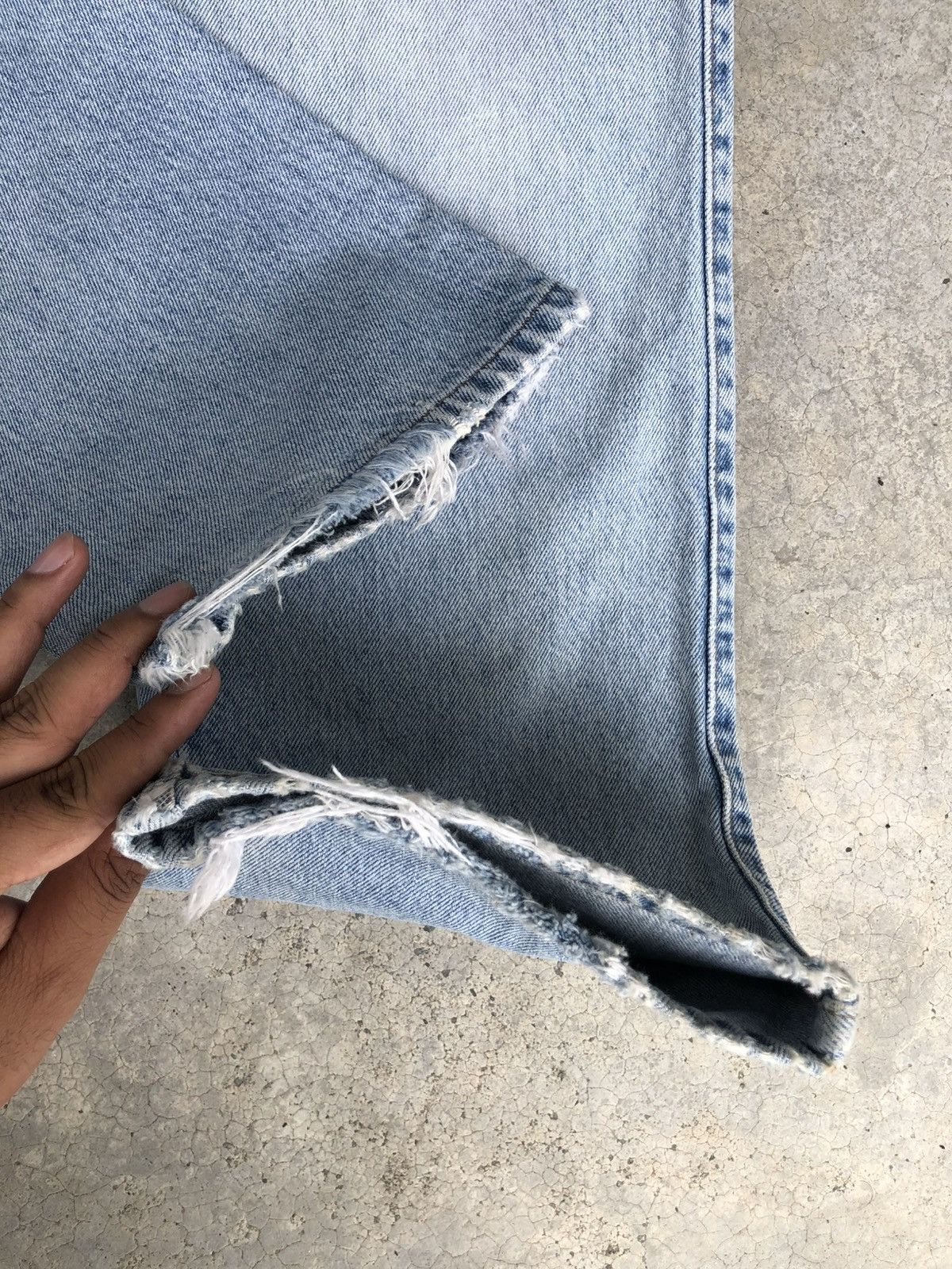 Marithe + Francois Girbaud Marithe Francois Girbaud Distressed Jeans Baggy Jeans Size US 32 / EU 48 - 20 Thumbnail