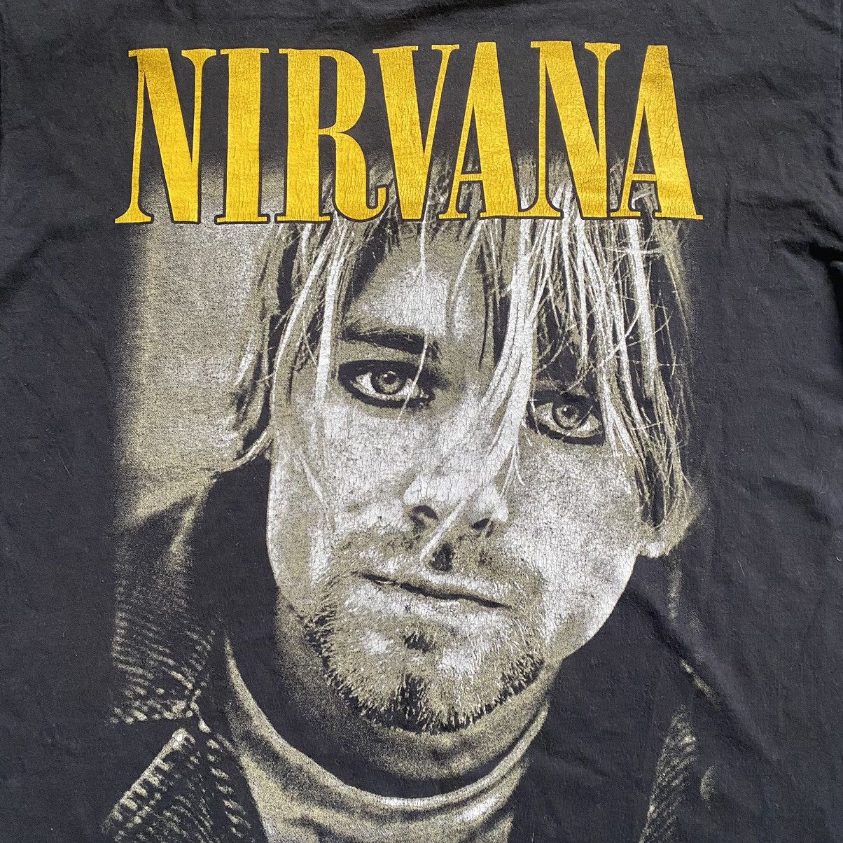 Band Tees VINTAGE NIRVANA KURT COBAIN LEGEND GRUNGE BAND FADED T SHIRT Size US L / EU 52-54 / 3 - 3 Thumbnail