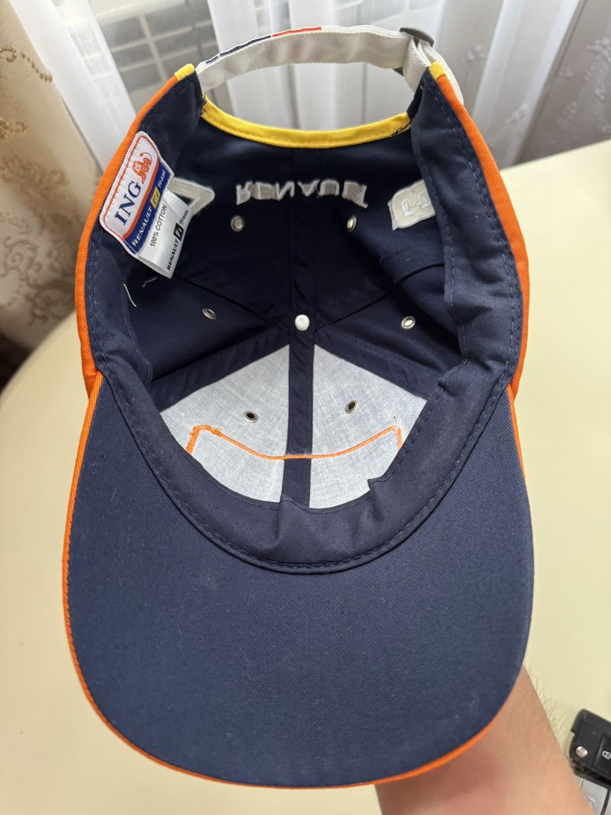 Formula 1 × Vintage Vintage Renault Formula 1 Fernando Alonso F1 Team Cap Size ONE SIZE - 6 Thumbnail